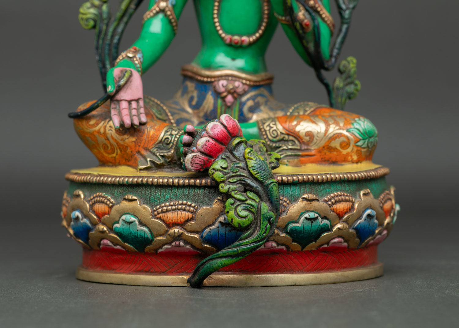 Green Tara Statue