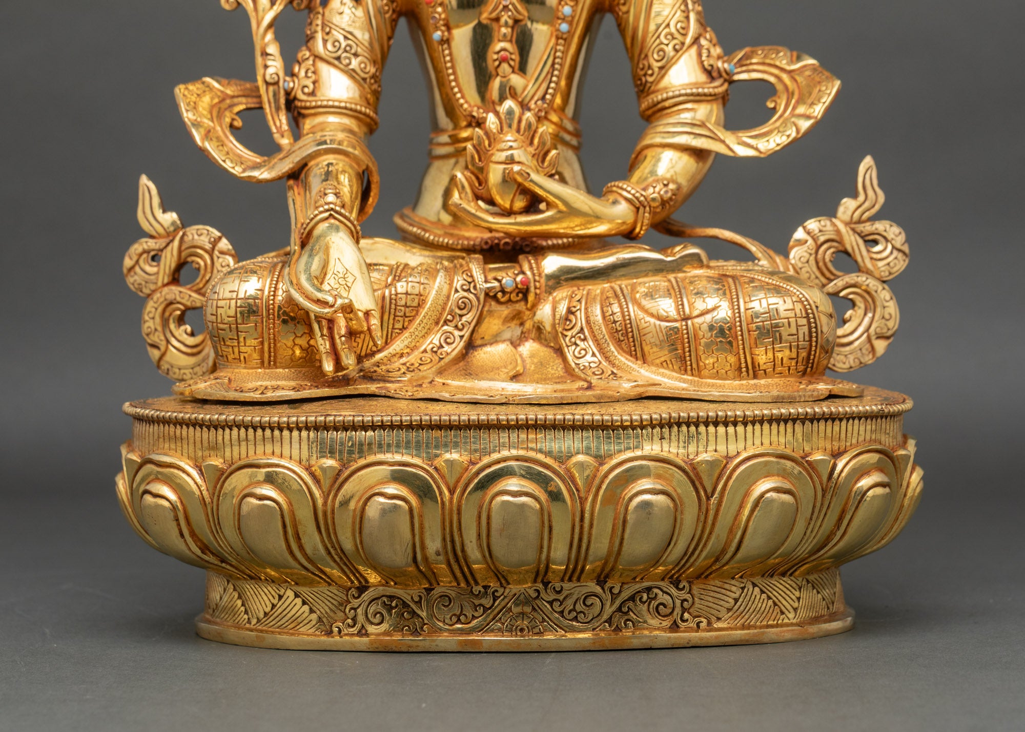 Kshitigarbha Sculpture - Buddhist Deity for Spiritual Guidance