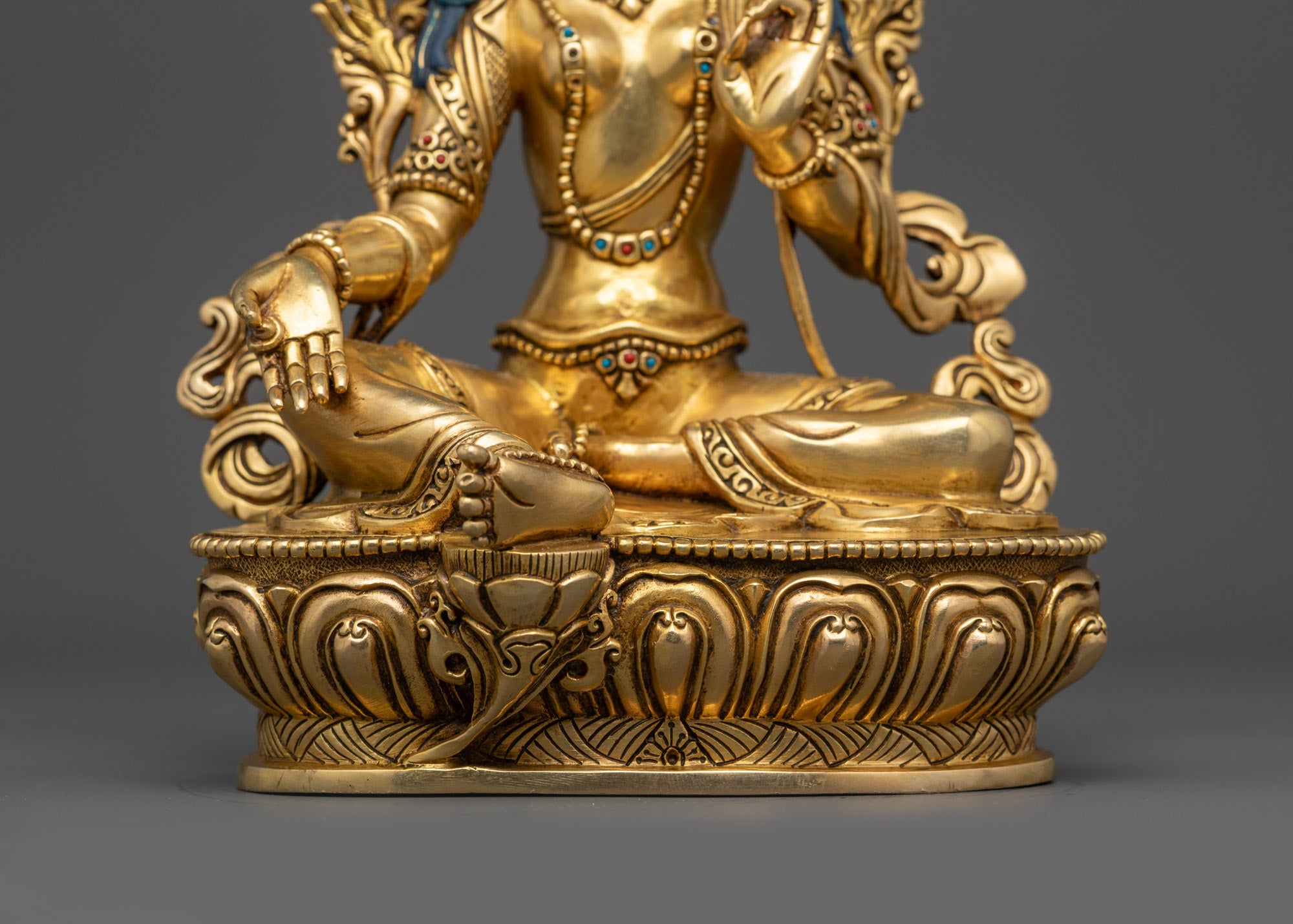 Green Tara Statue