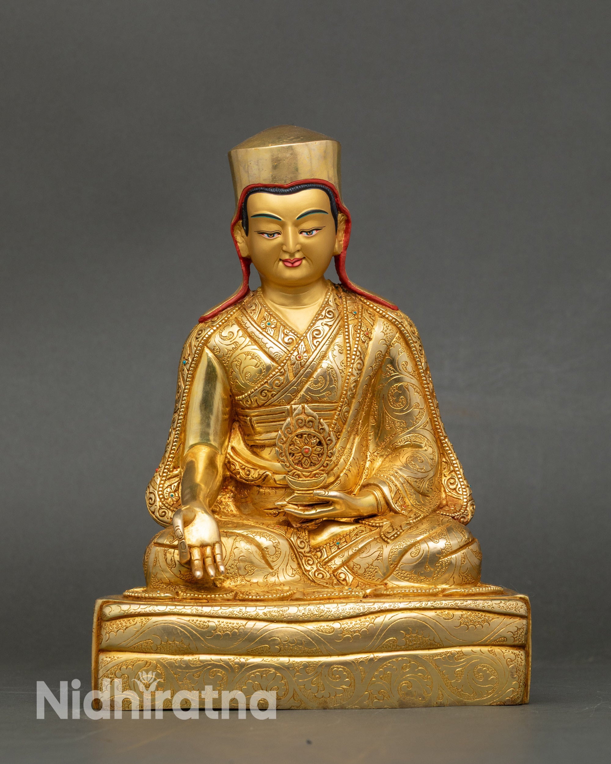 Shakya Masters Set Sculpture - Five Sakya Lineage Founders