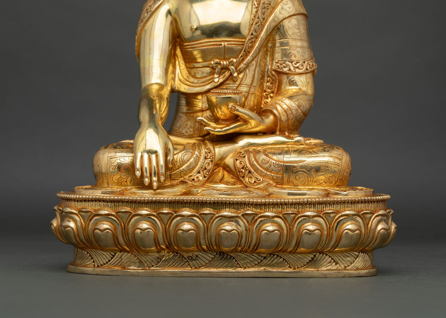 Tibetan Shakyamuni Buddha Statue | Handmade in Nepal