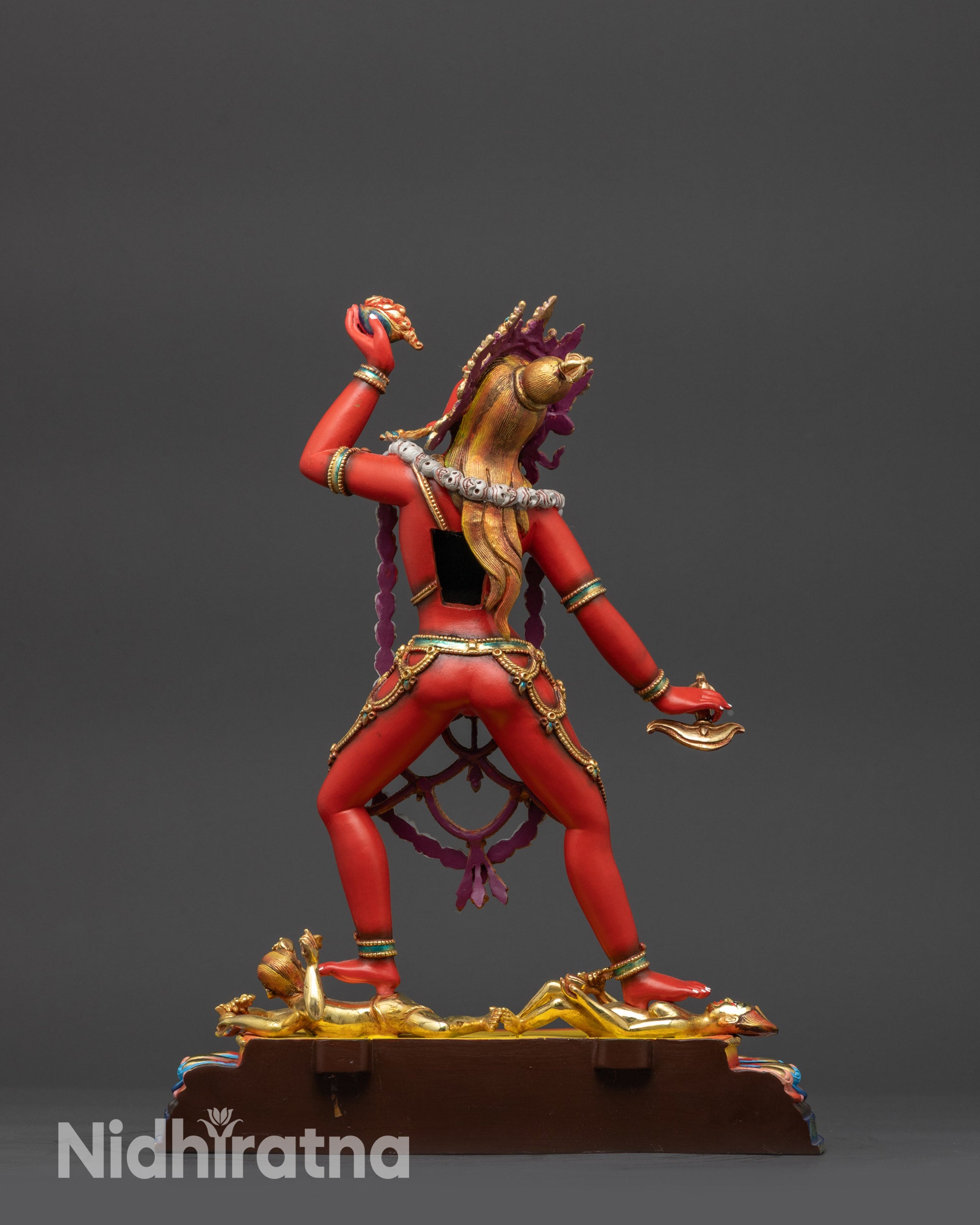 Statue of Dakini Vajrayogini | Handcrafted Tantric Deity Artwork