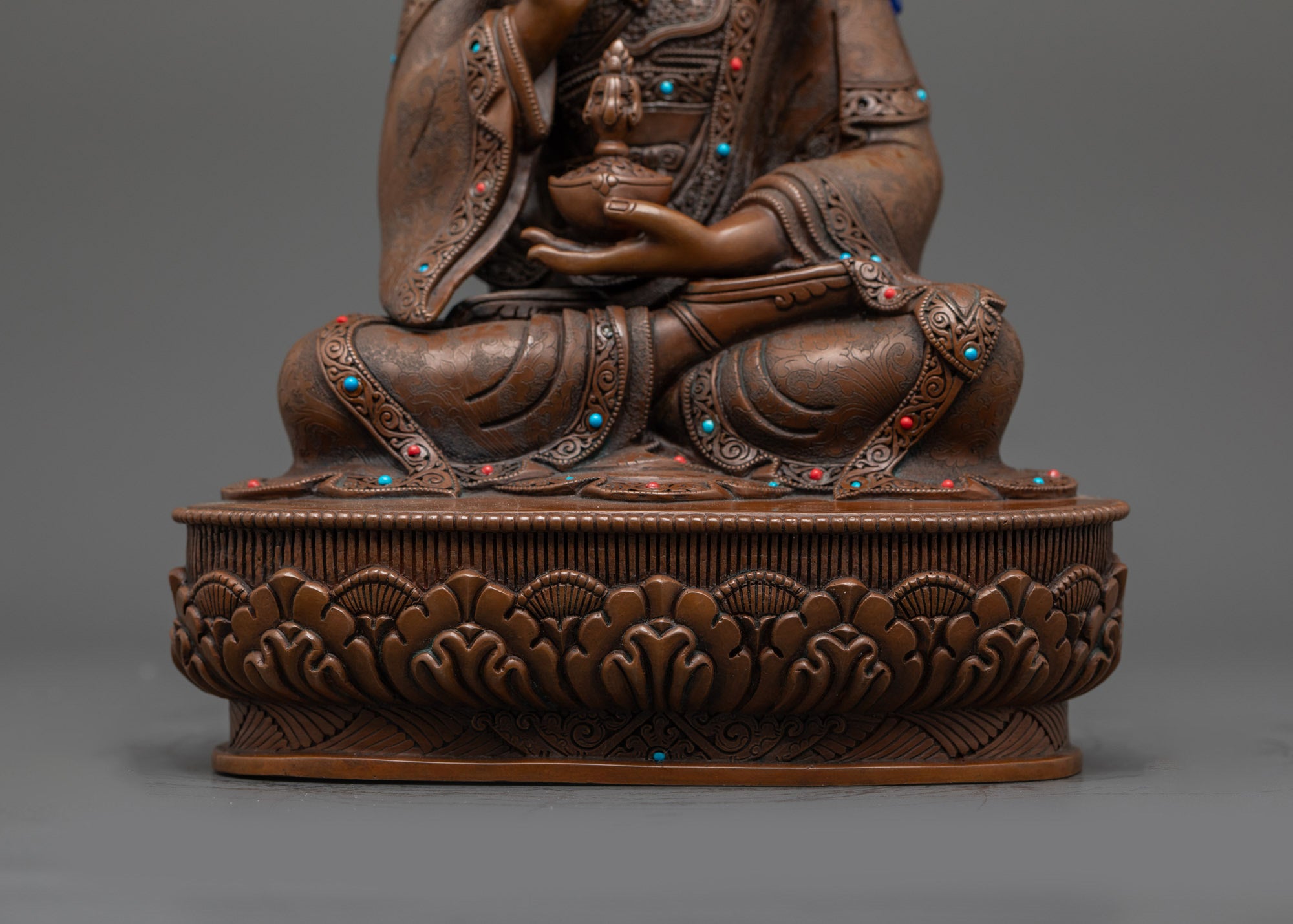 Guru Tsokyé Dorje – Handcrafted Tibetan Buddhist Altar Statue