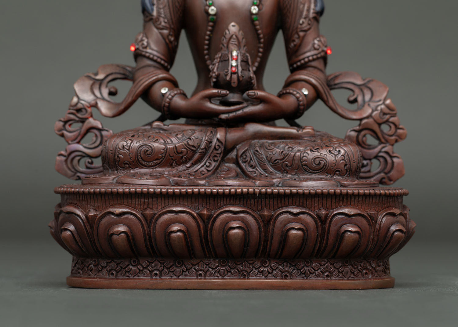 Amitayus Statue for Home Shrine | Sacred Buddhist Icon Nepal