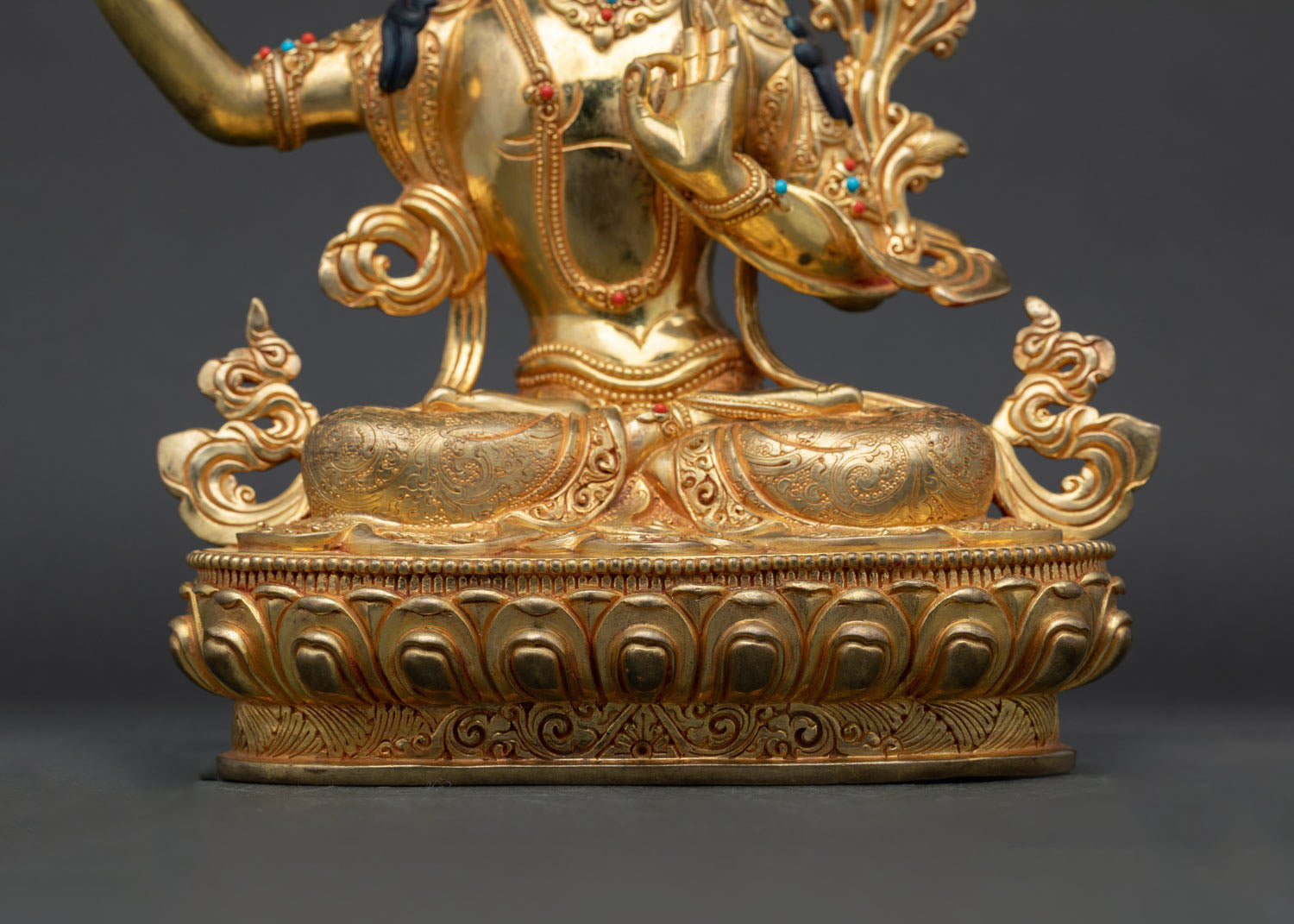 Manjushri Statue from Nepal | Authentic Himalayan Artwork