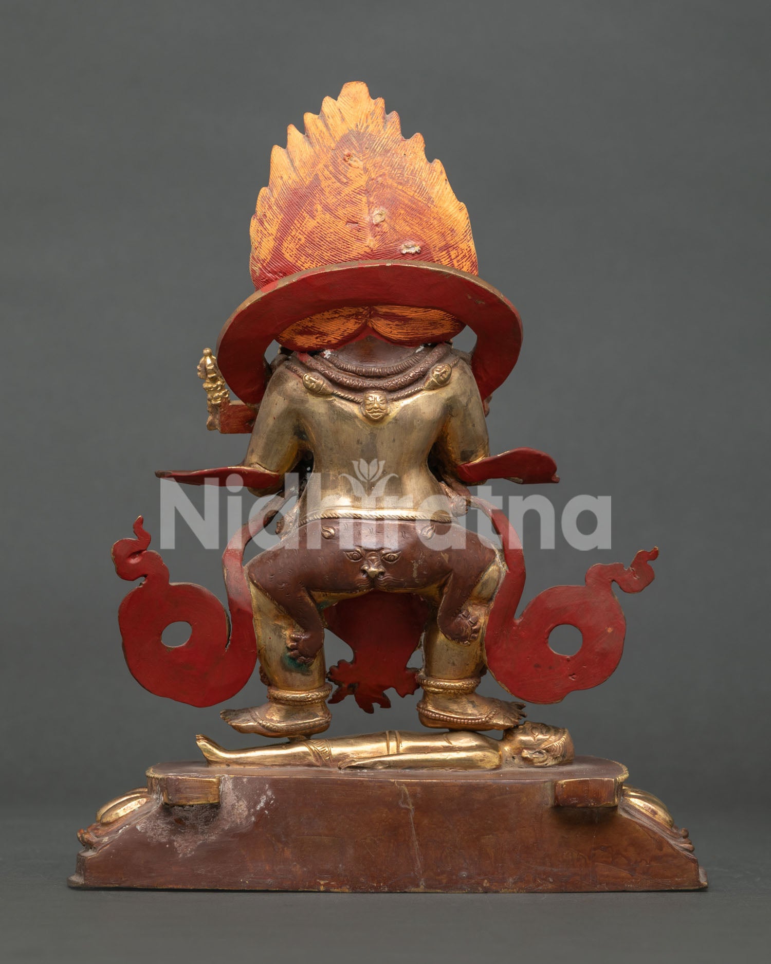 Himalayan Sakya Mahakala Statue | Guardian of Dharma