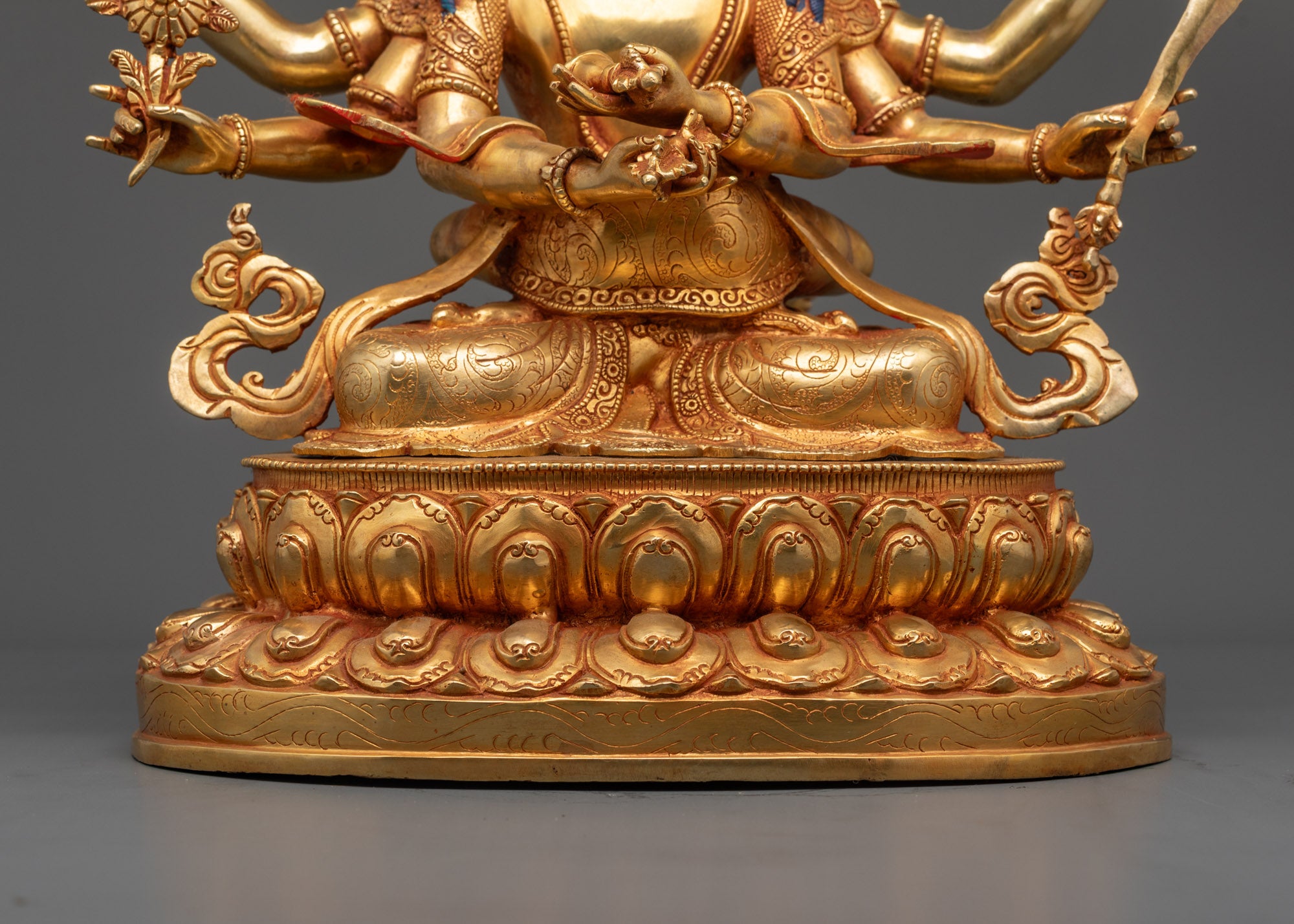 Tantric Deity Guhyasamaja Consort Statue | Handcrafted Buddhist Art