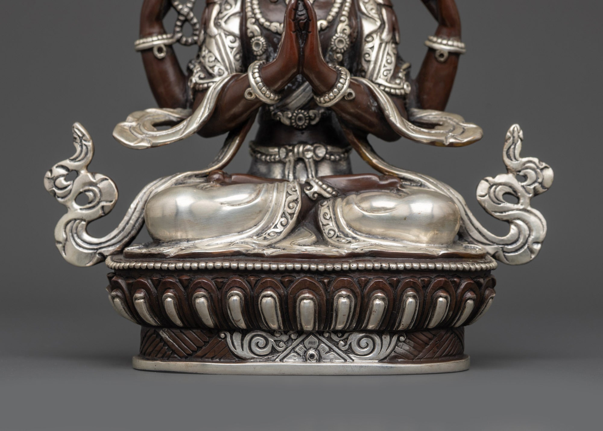 Handcrafted Tibetan Chenrezig – Avalokiteshvara Buddhist Statue