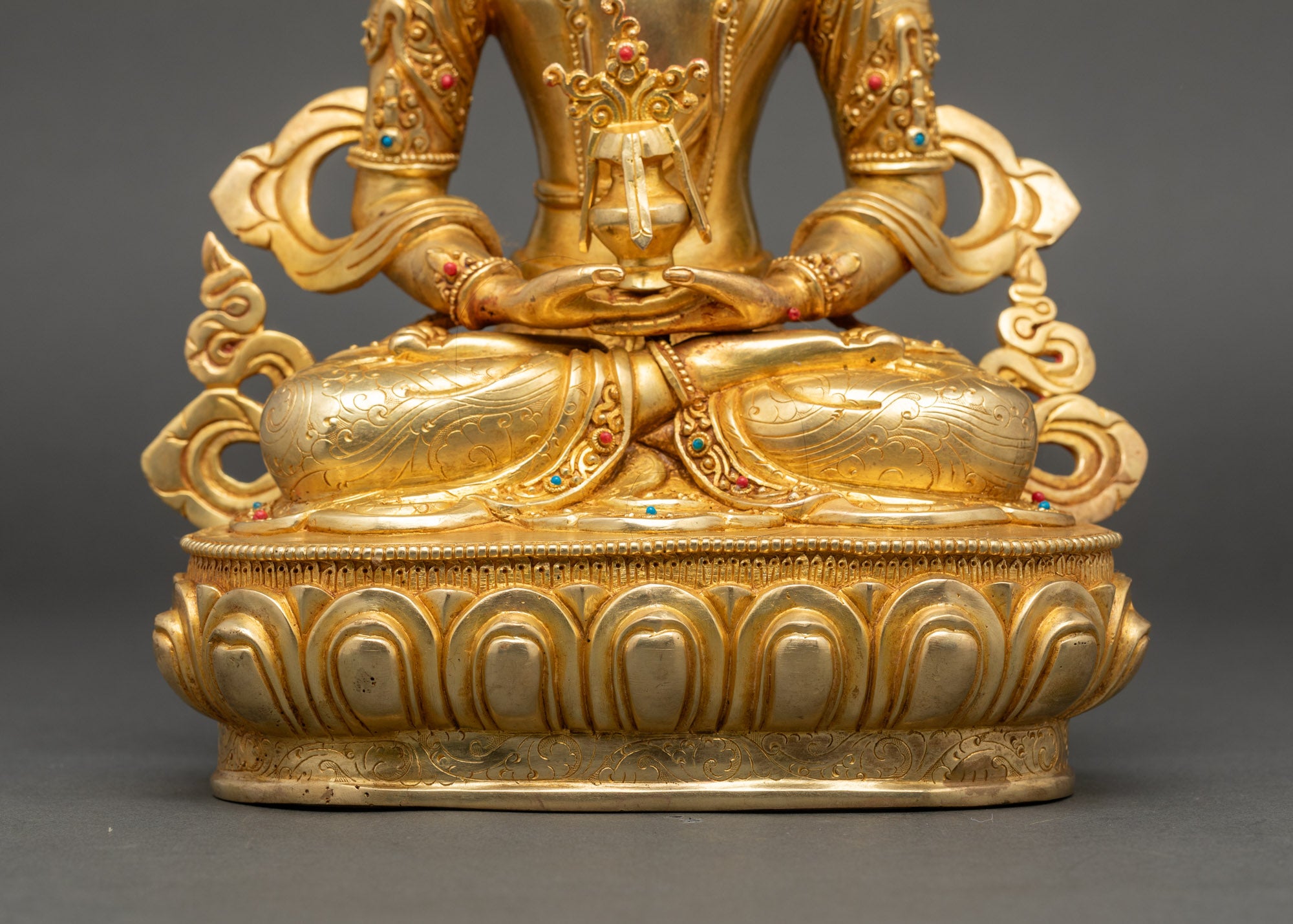 Traditional Amitayus Buddha Statue for Compassionate Blessing