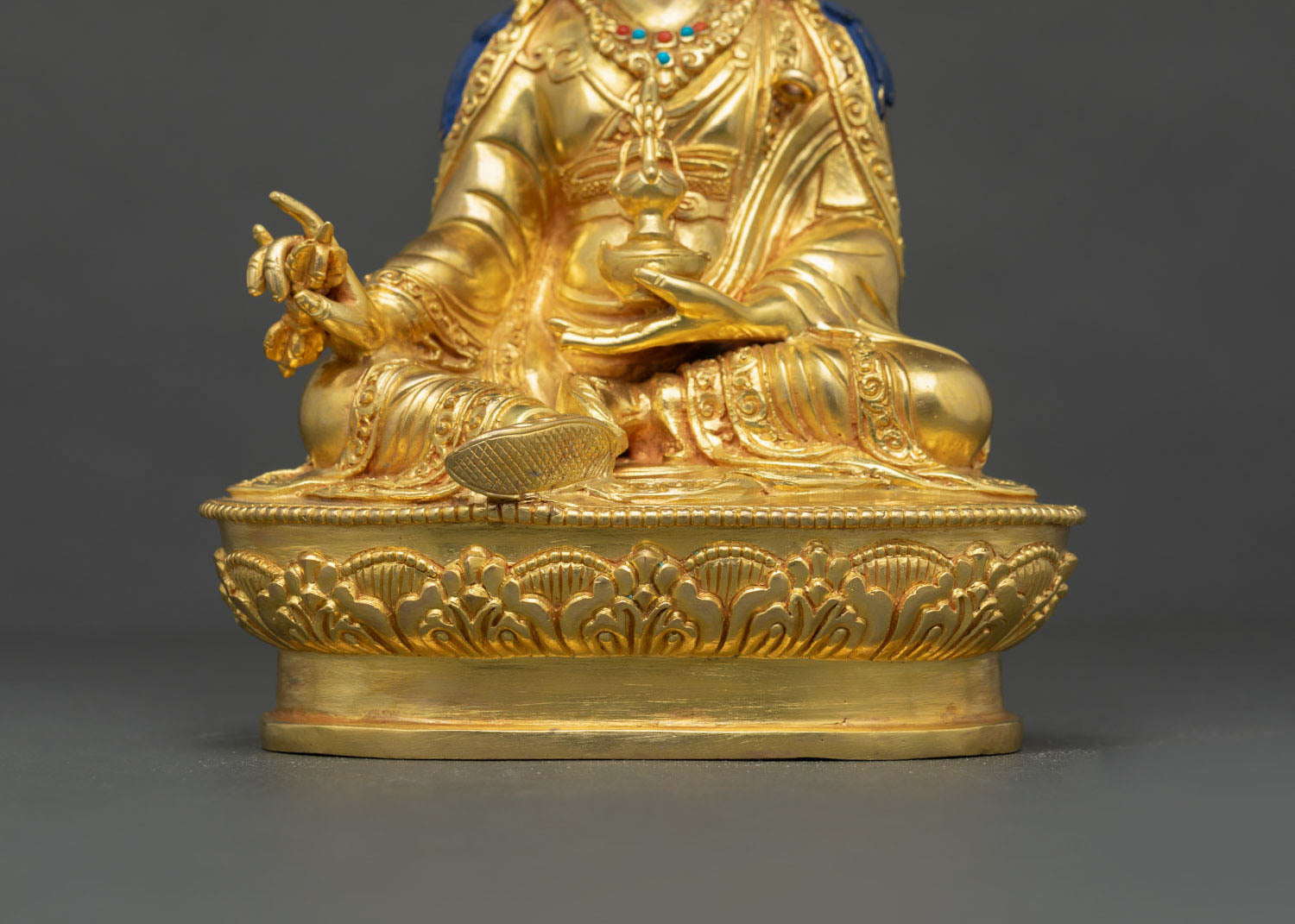 Guru Rinpoche Statue | Traditional Lost-Wax Cast Art