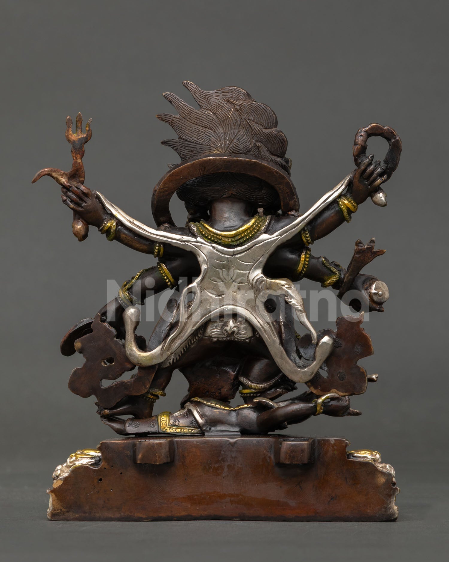Six Arm Mahakala Statue