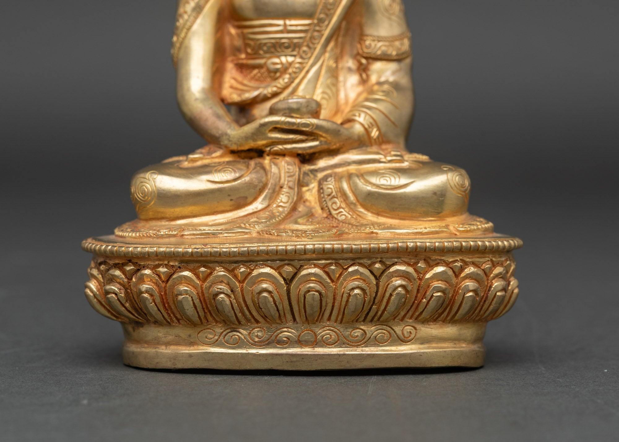 Amitabha Buddha Statue | Himalayan Meditation Figure with Seat