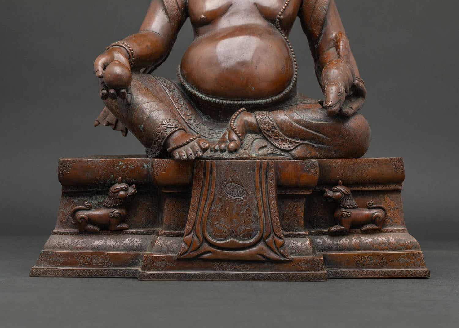 Oxidized Dzambhala Statue for Sale – Invoke Wealth & Prosperity