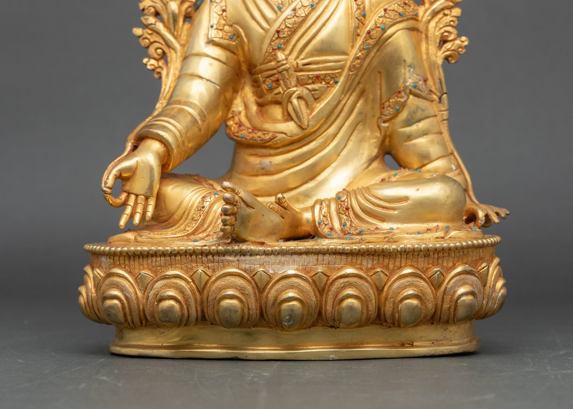 Jigme Lingpa Statue | Traditional Tibetan Buddhist Sculpture