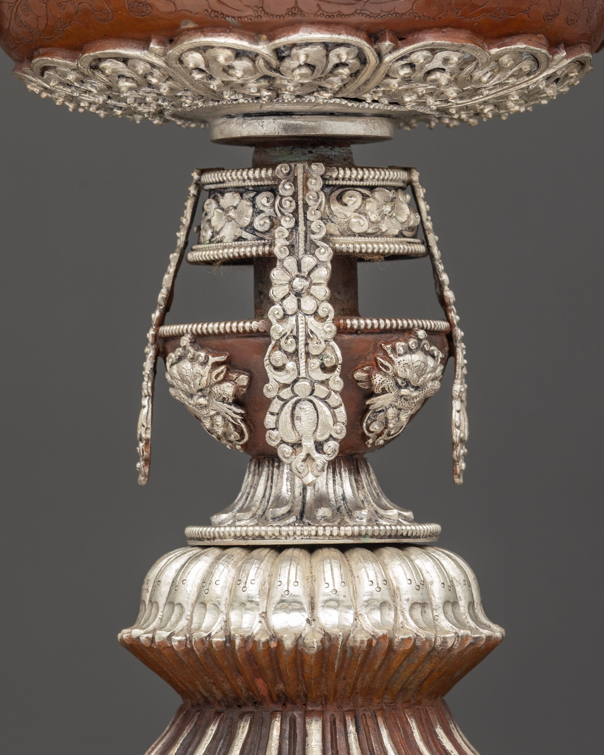 Ghee Butter Lamp for Spiritual Practice and Daily Ritual