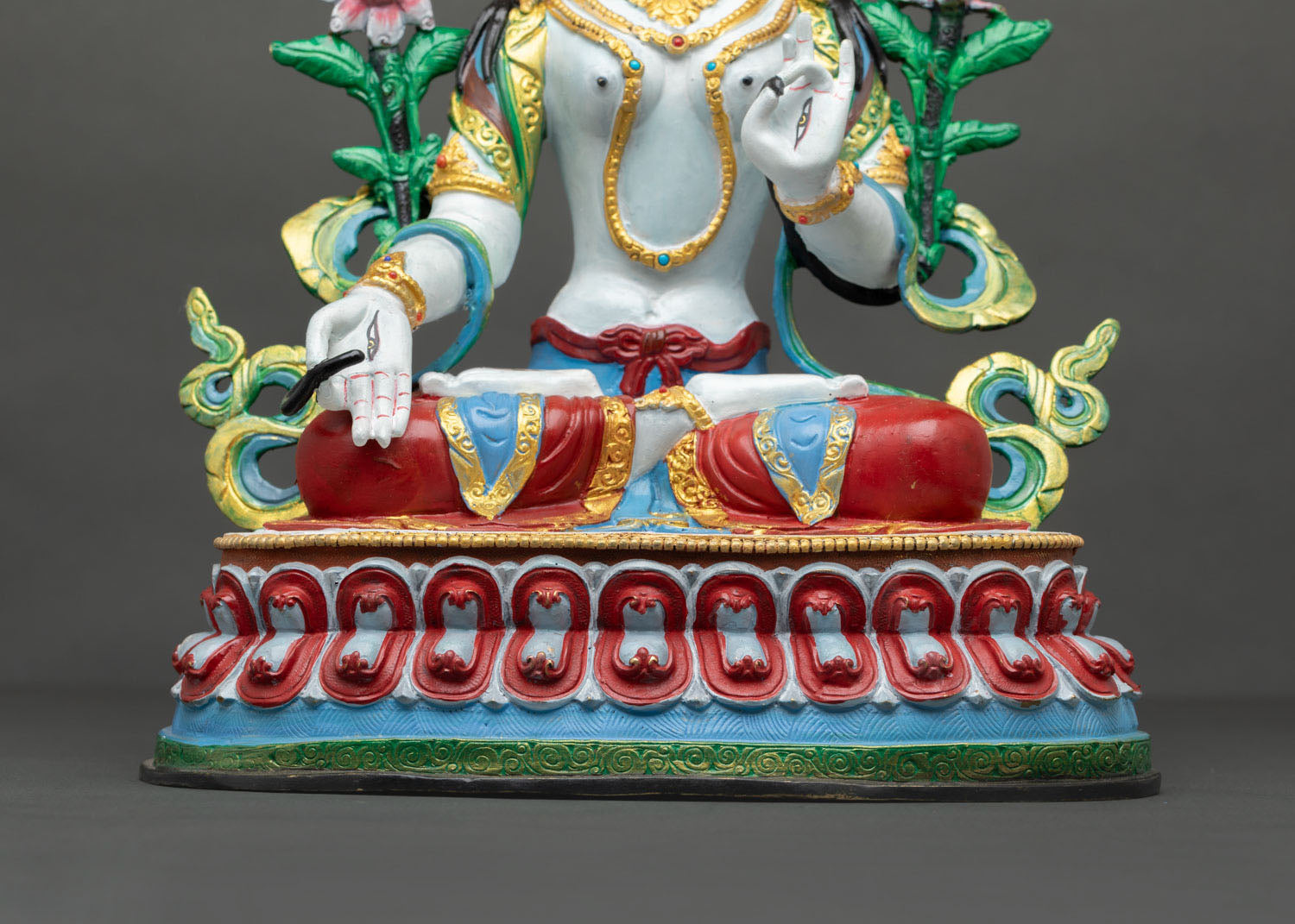 White Tara Statue | Buddhist Sacred Art from Nepal