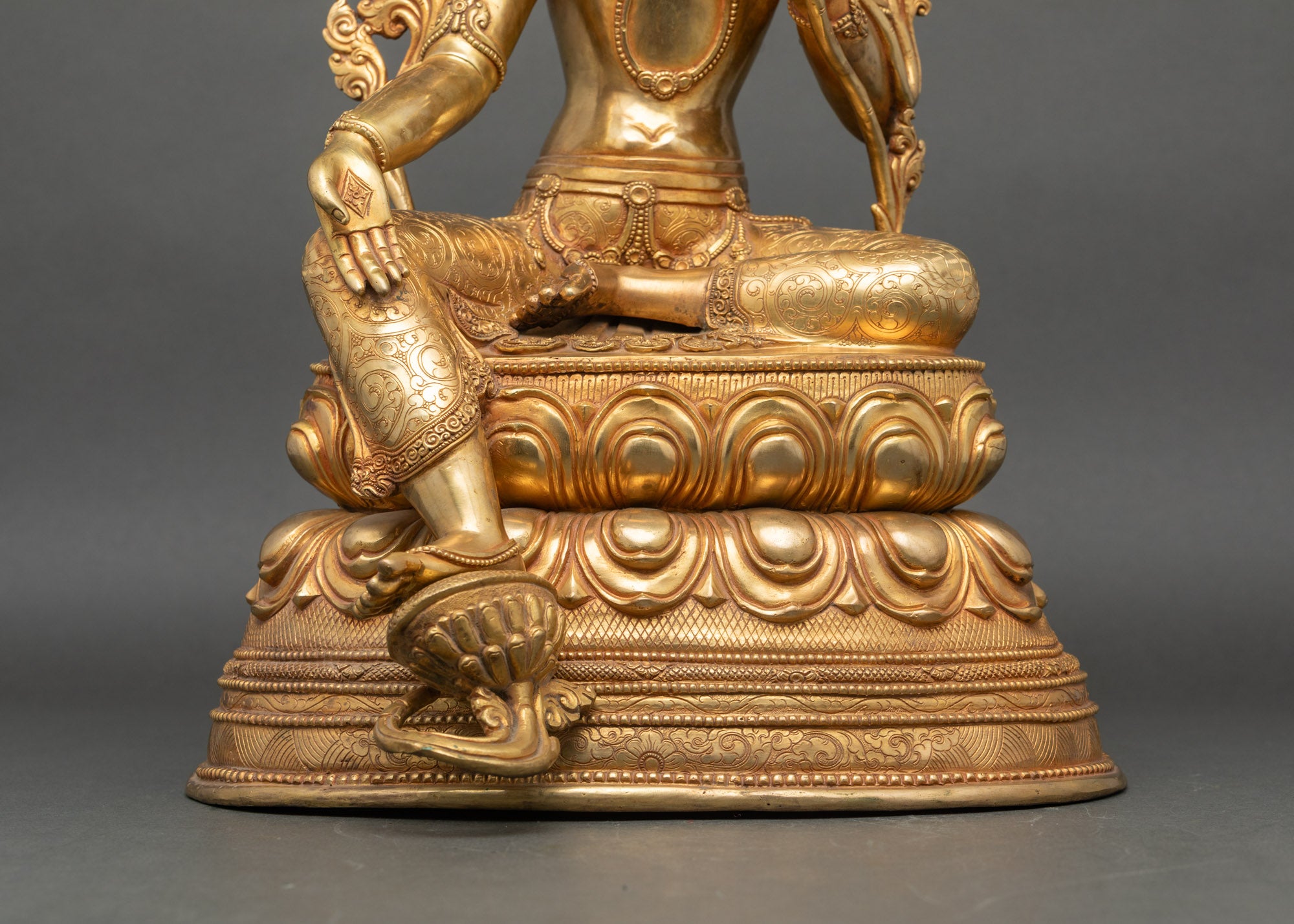 Green Tara Statue | Authentic Himalayan Craft for Spiritual Practice