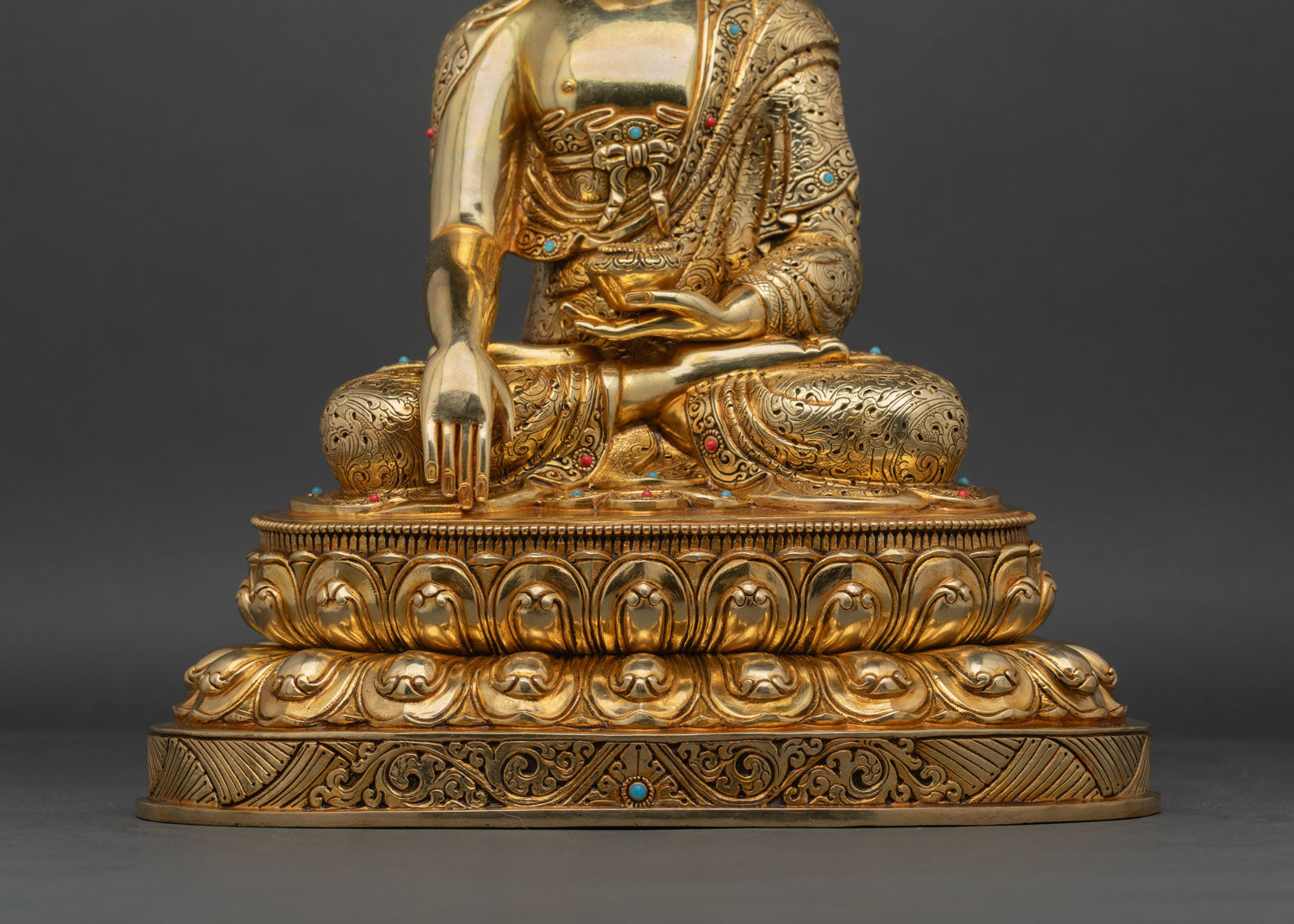 Shakyamuni Buddha Statue | Sacred Dharma Teacher Sculpture