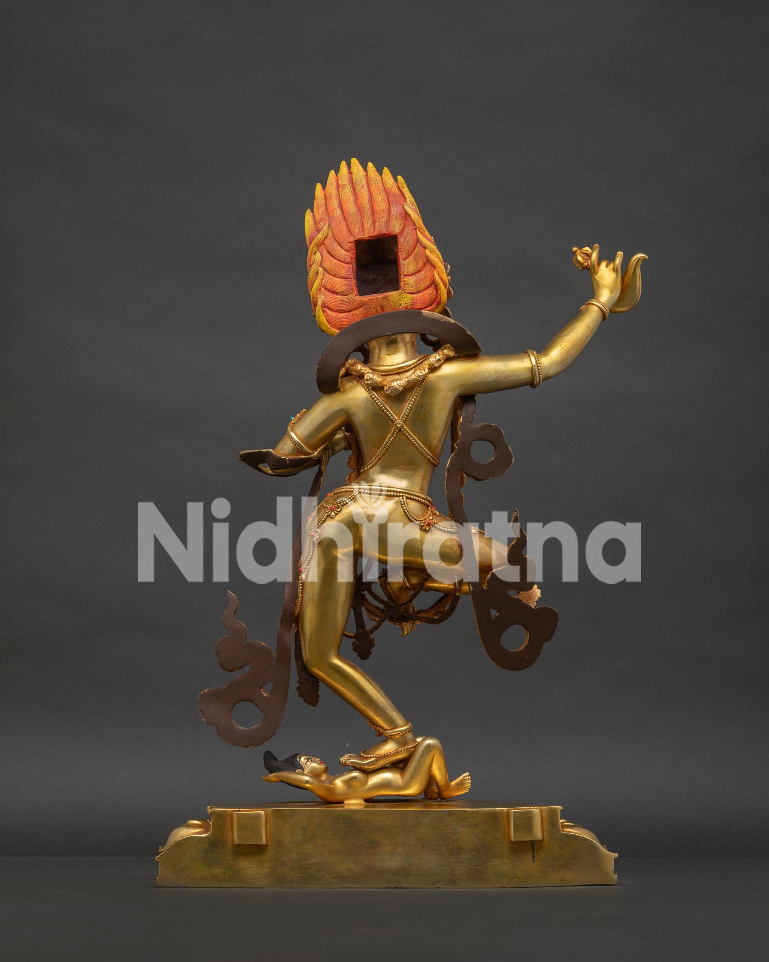 Rare Dorje Phagmo Statue | Collector-Grade Sculpture from Nepal