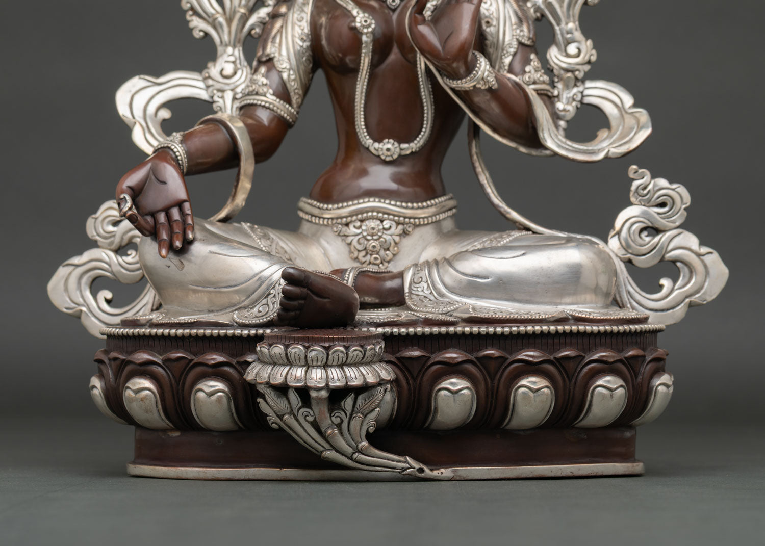Green Tara Buddhist Statue | Himalayan Meditation Deity Art