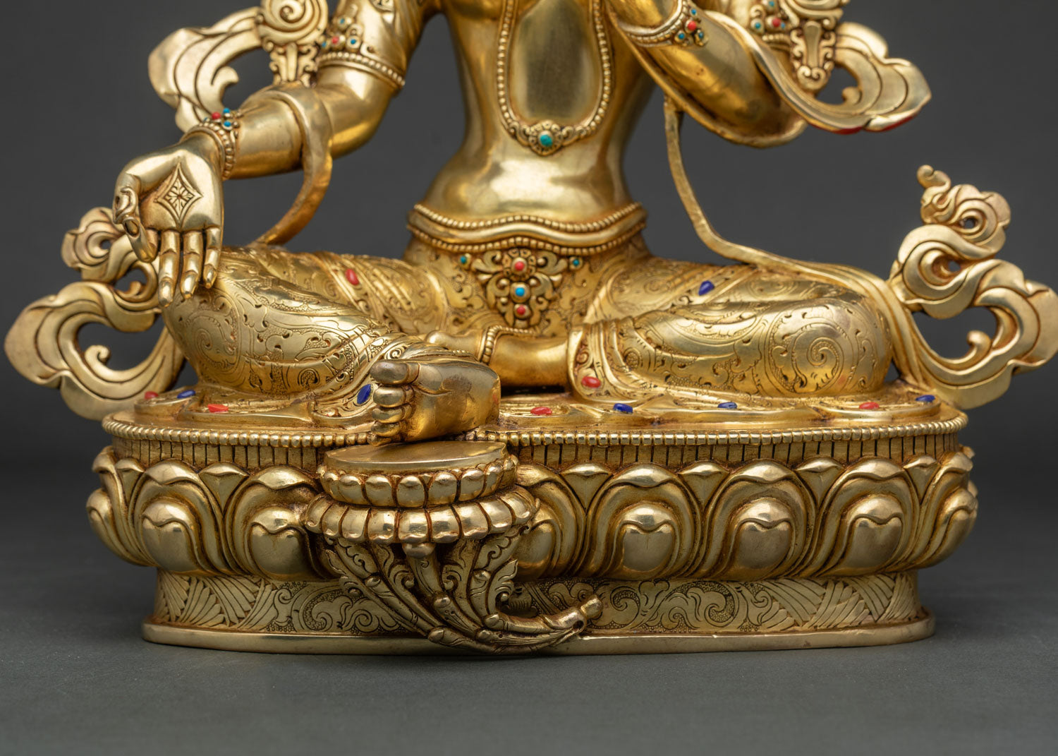 Authentic Green Tara Statue for Meditation & Spiritual Practice