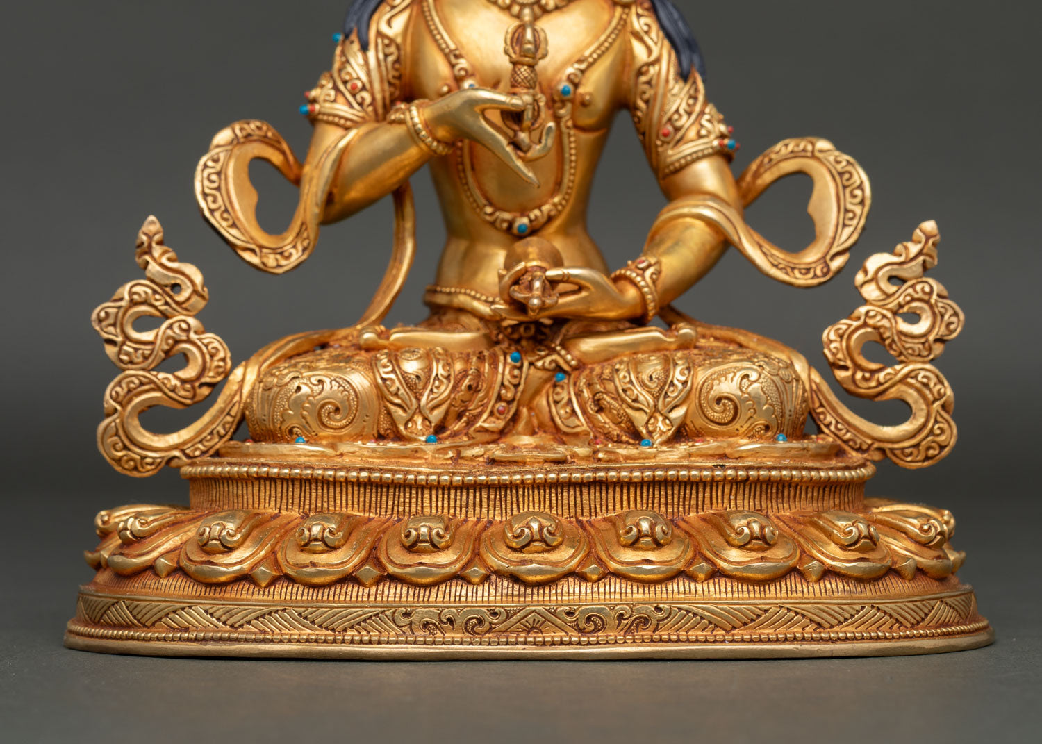 Vajrasattva Statue from Nepal | Buddhist Karma Purification Deity