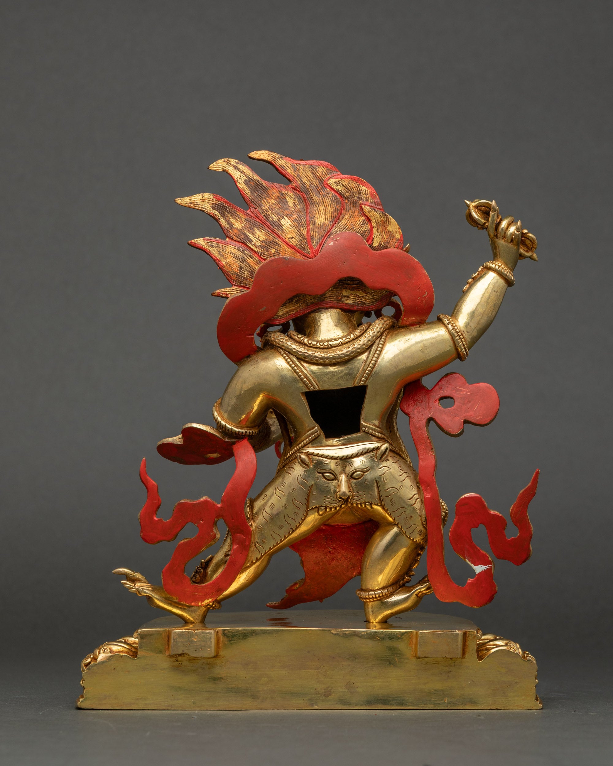 Stunning Vajrapani Figurine | Sacred Nepalese Buddhist Sculpture