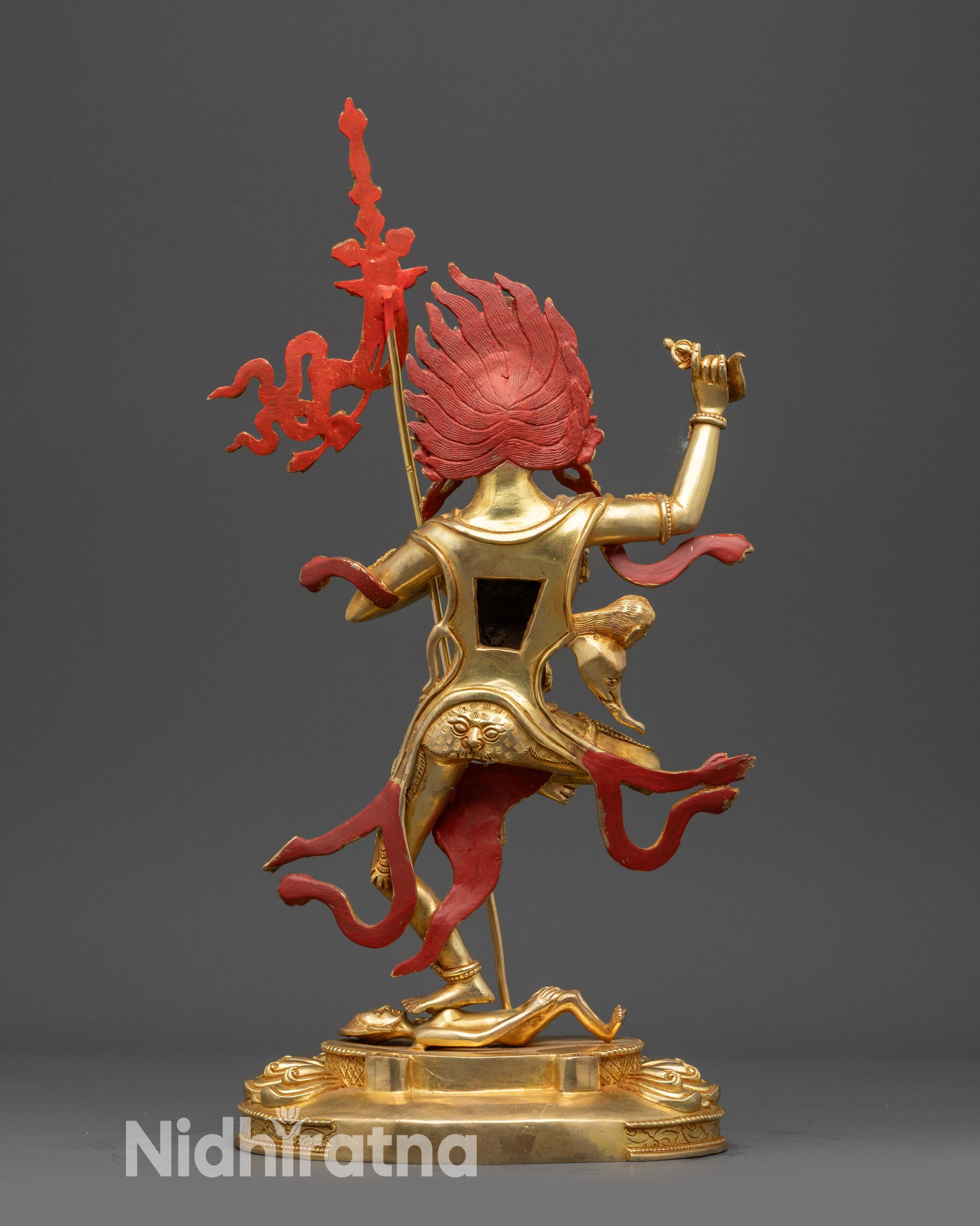 Statue of Troma Nagmo | Tibetan Wrathful Female Protector Deity