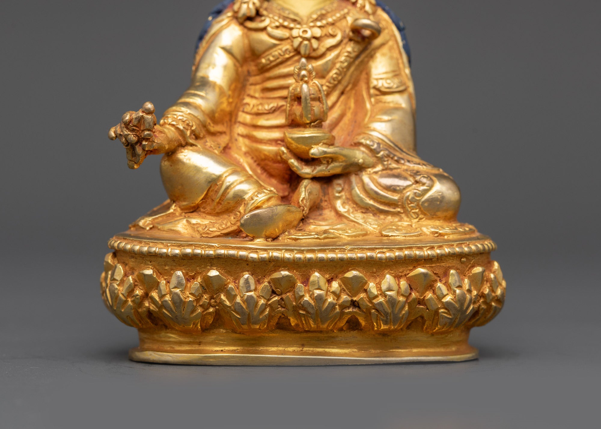 Guru Rinpoche Statue | Handmade Padmasambhava Sculpture for Blessings
