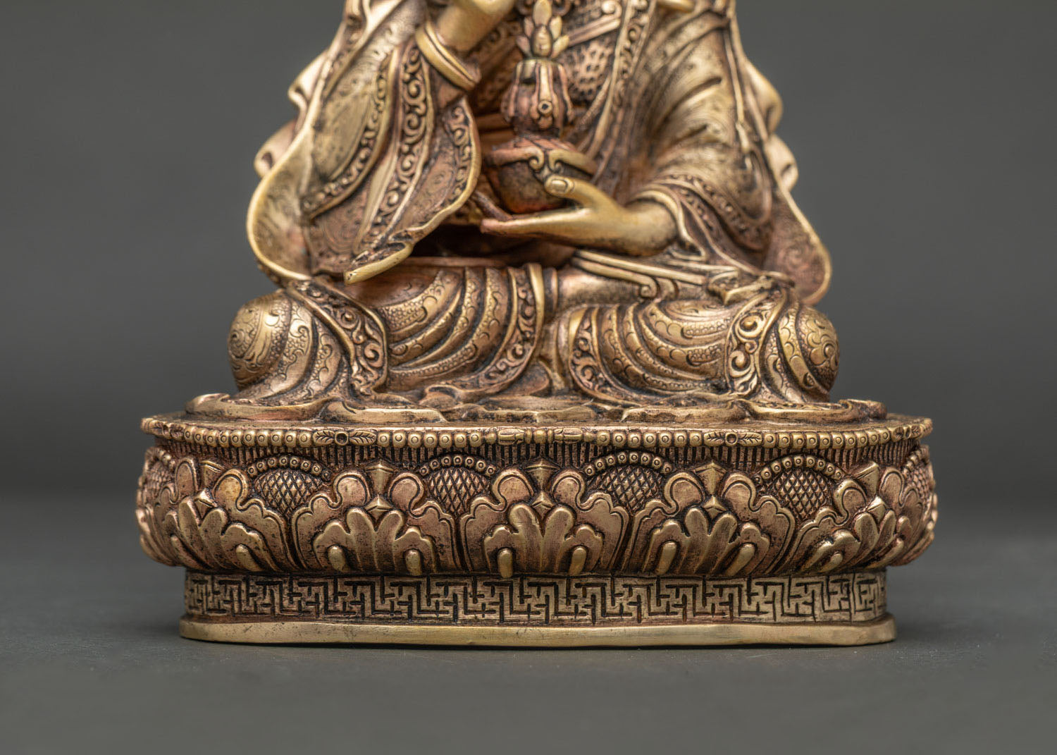 Tsokye Dorje Statue – Pure Copper Handmade Tibetan Sculpture