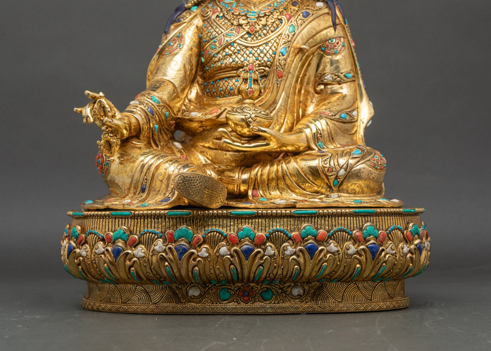 Traditional Padmasambhava Statue | Tibetan Meditation & Home Decor