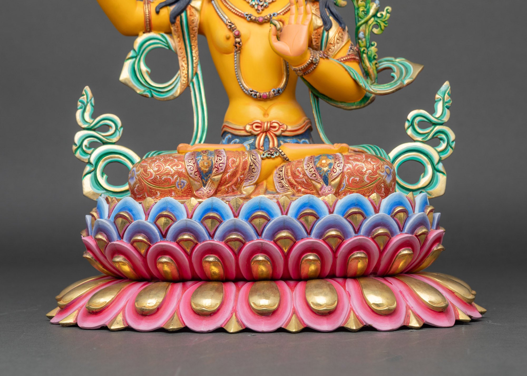 Jampelyang Manjushri Statue for Altar | Buddhist God of Knowledge