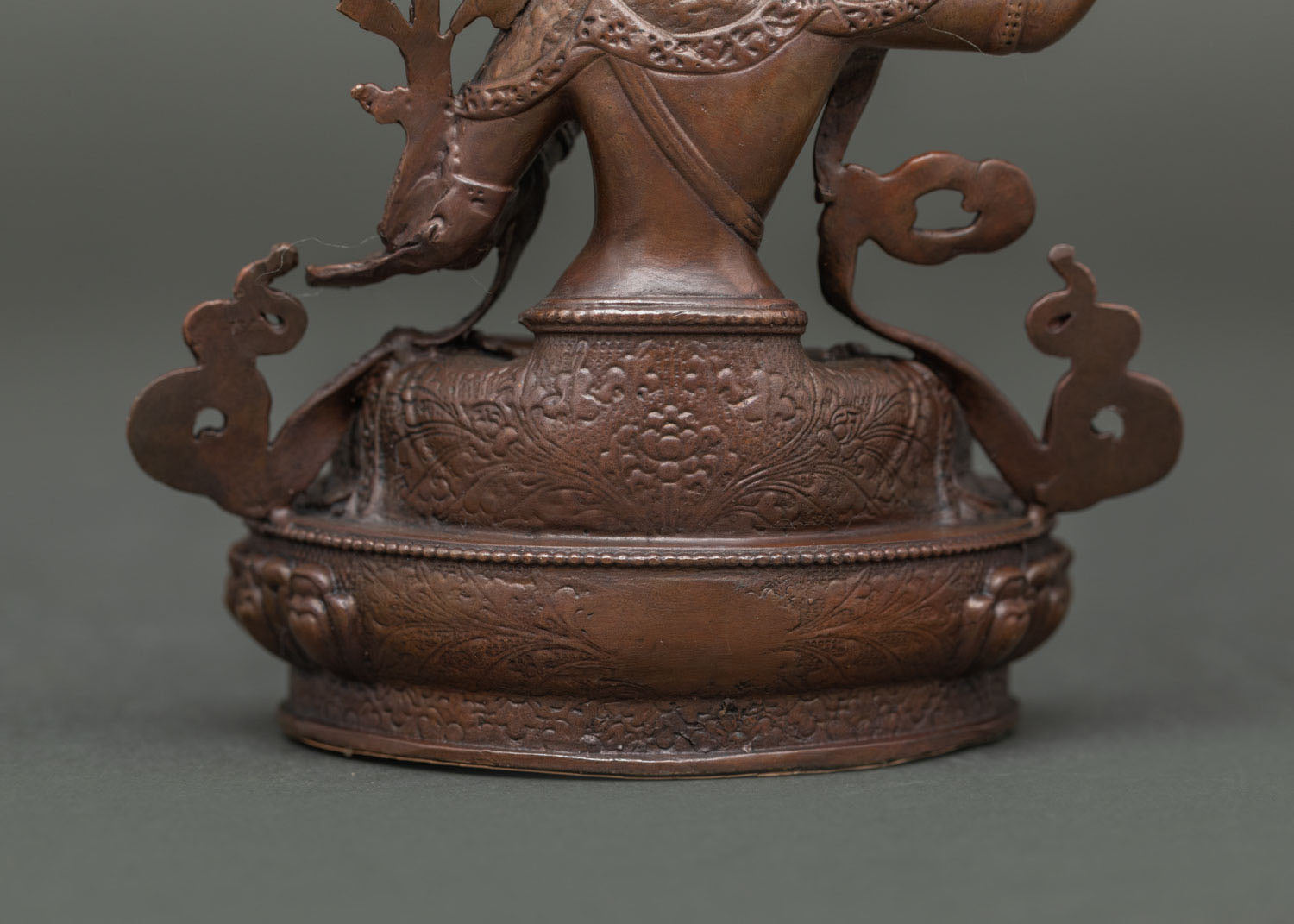 Oxidized Manjushri Statue | Sacred Buddhist Artwork