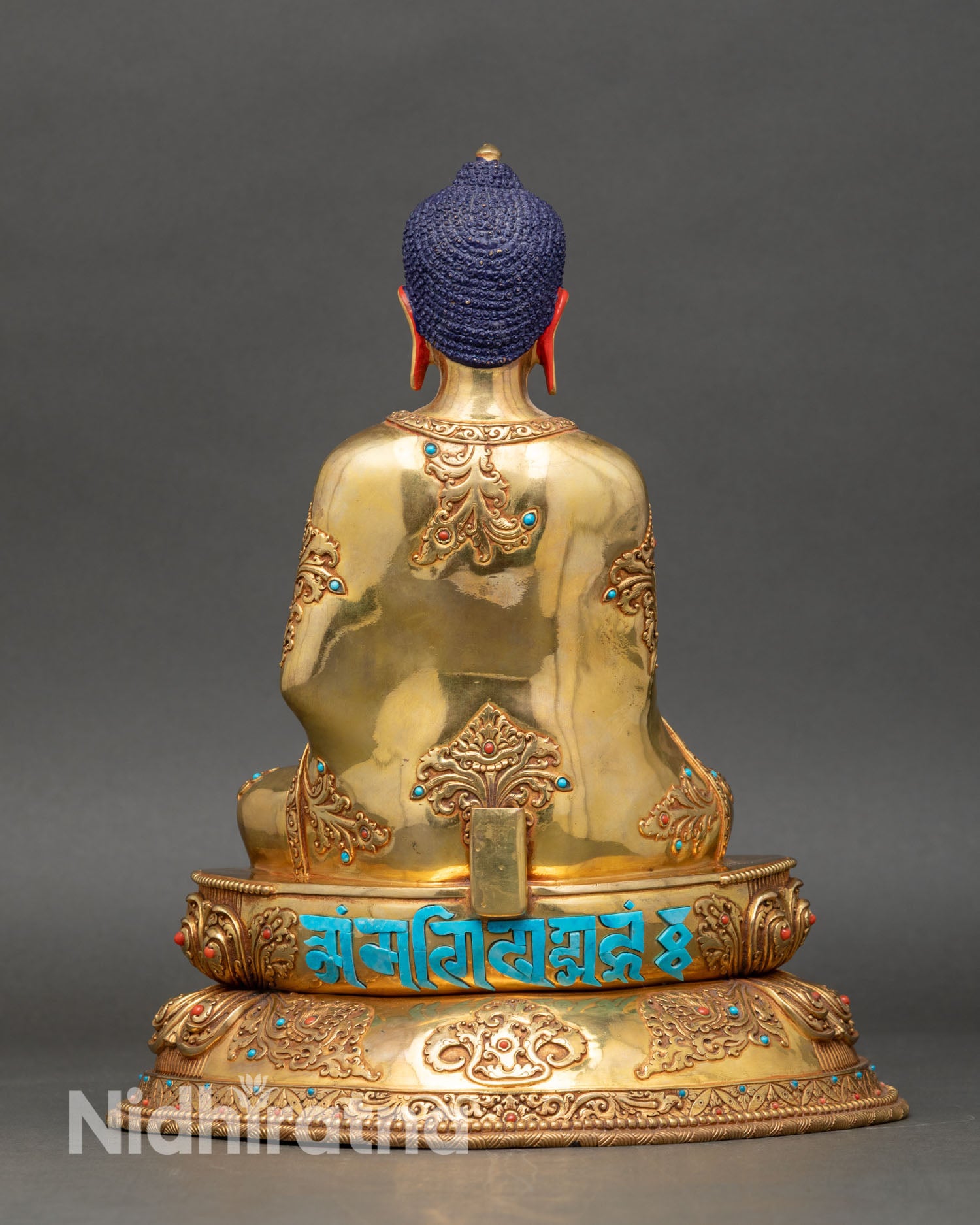 Shakyamuni Buddha Statue – Himalayan Copper Buddhist Decor