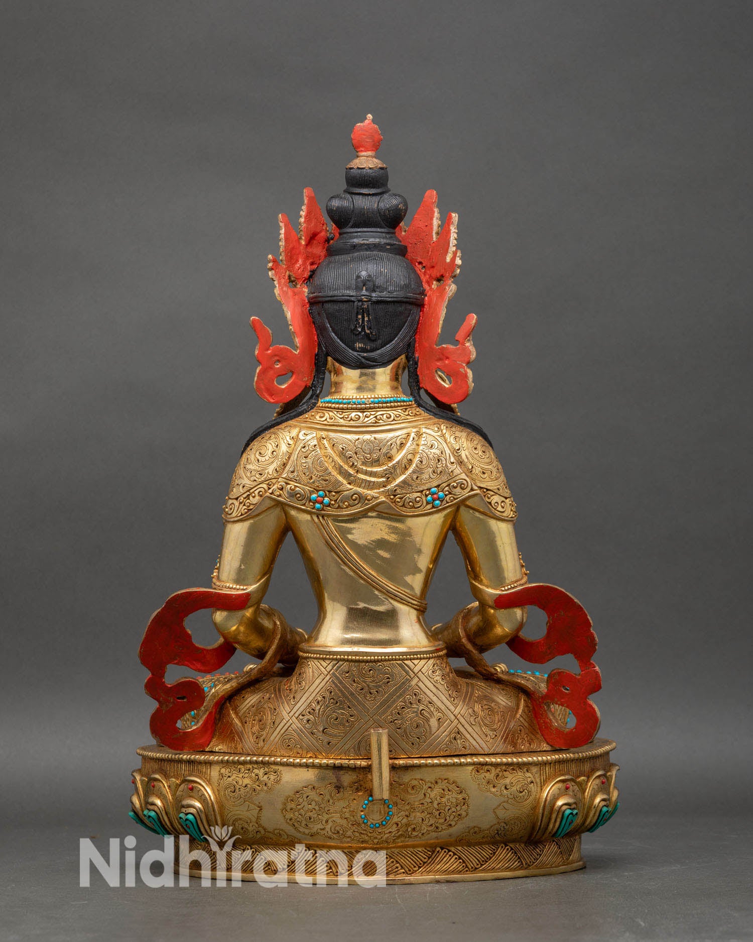Handcrafted Aparmita Statue | Buddhist Long-Life Deity