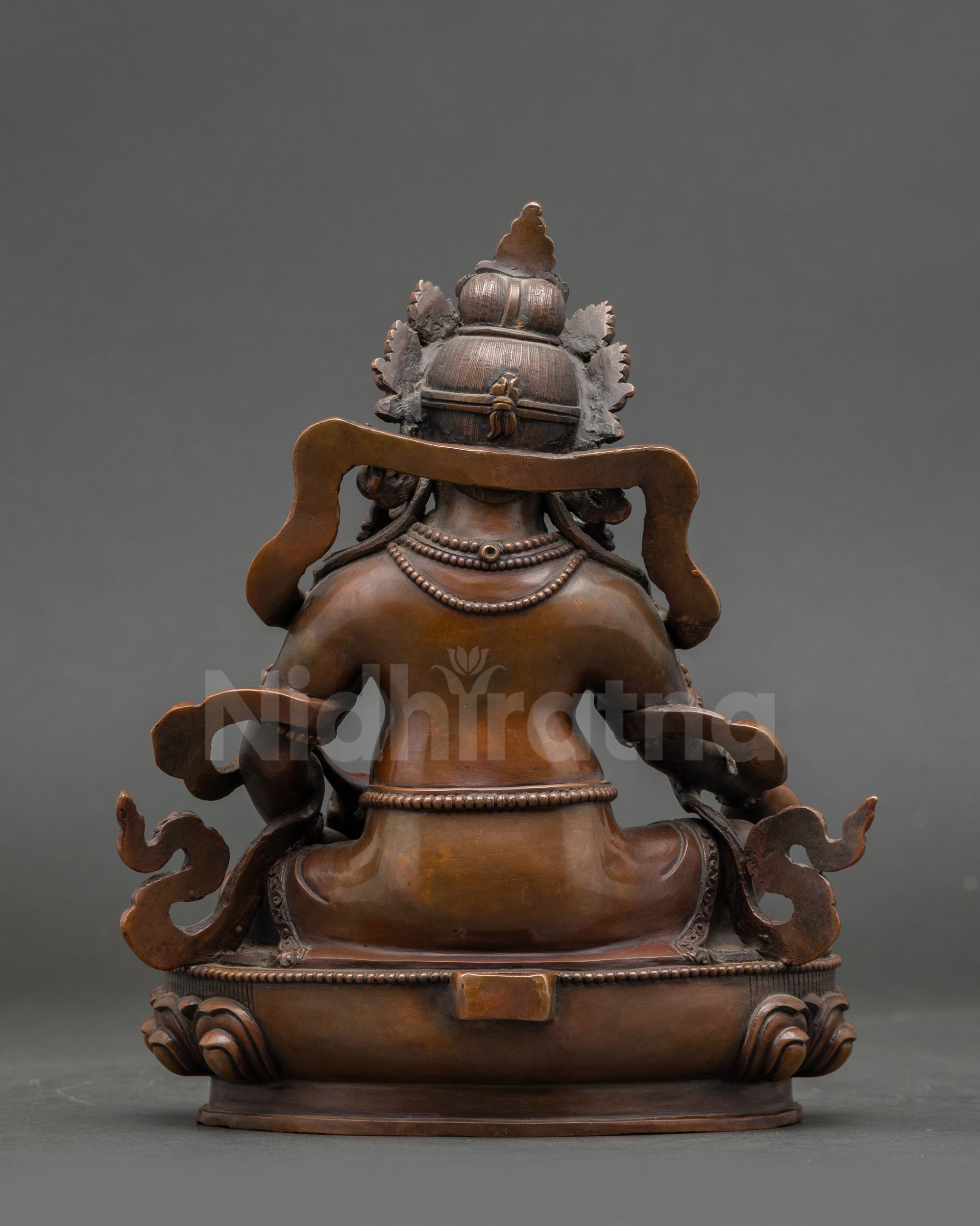 Dzambhala Statue | Handcrafted Nepalese Deity of Wealth & Prosperity