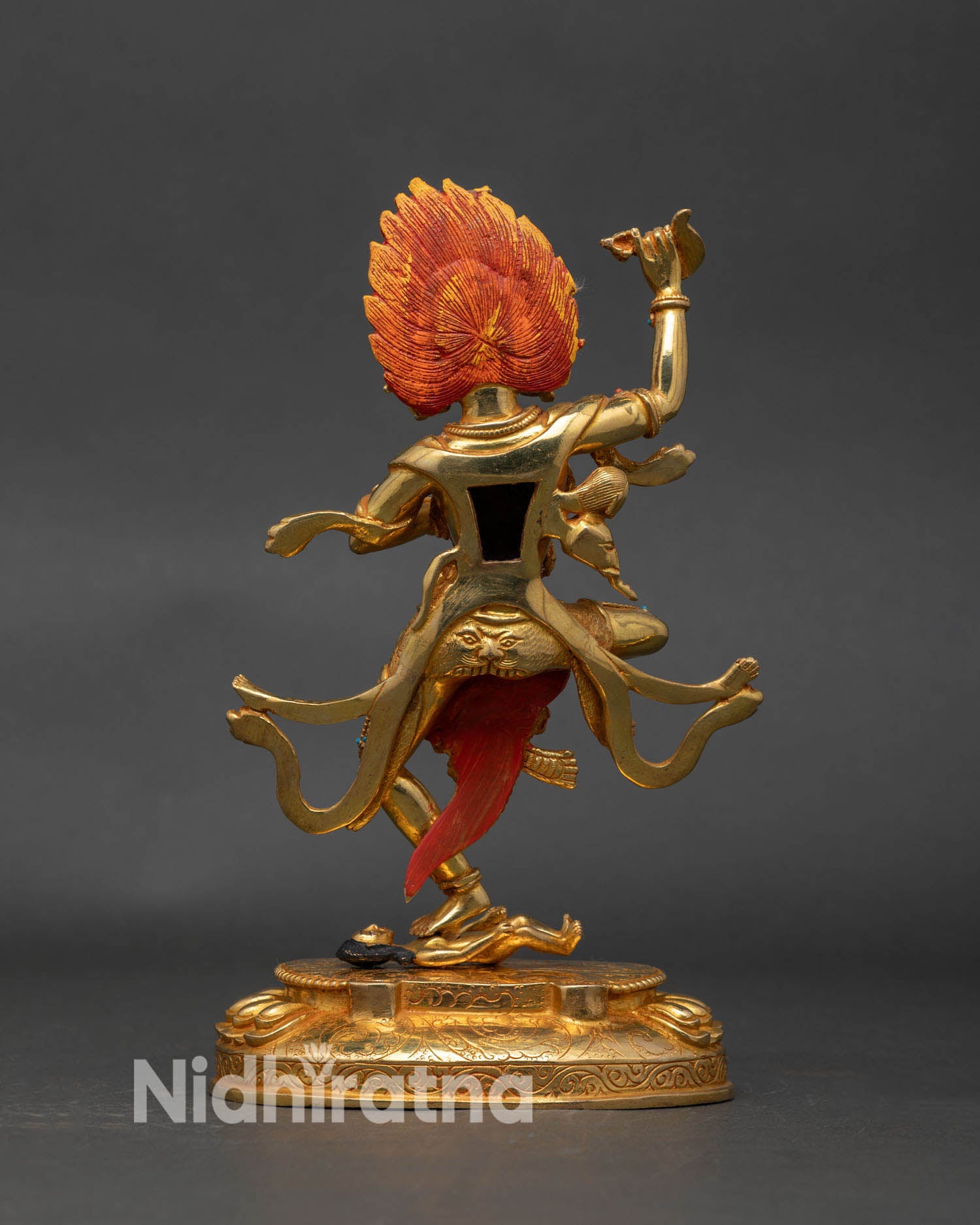Troma Nagmo Statue – Tibetan Black Wrathful Mother