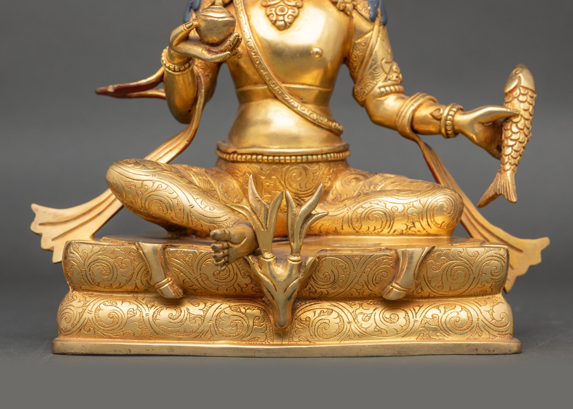 Handmade Set of Tilopa and Naropa Statue for Spiritual Practice