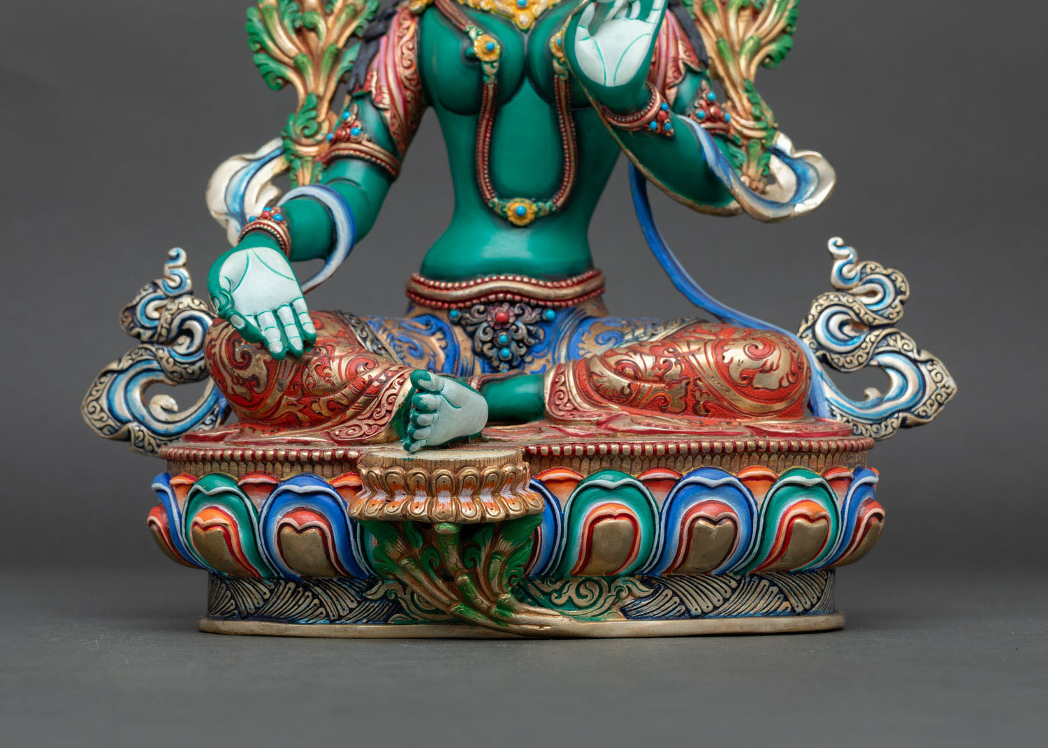 Green Tara Statue