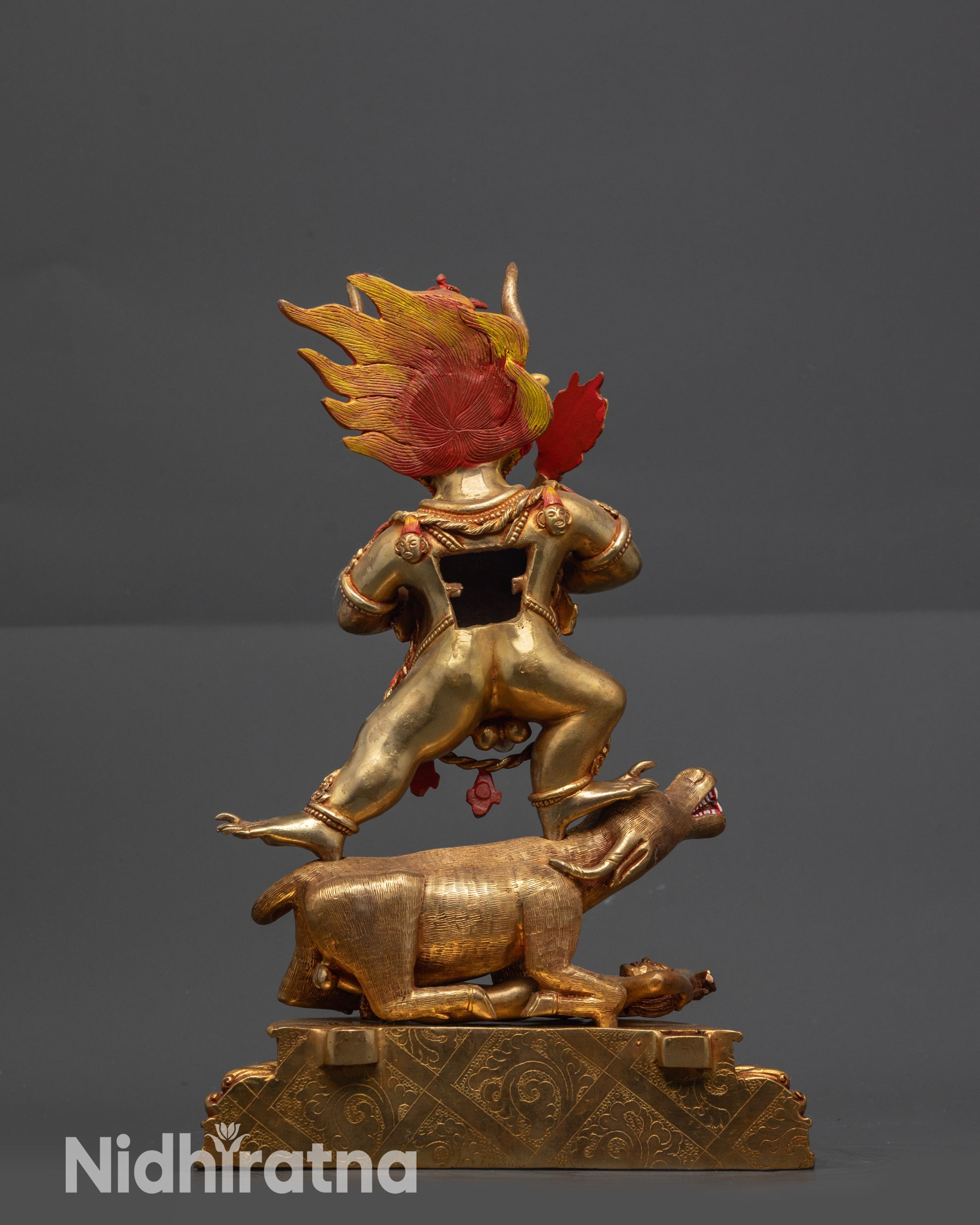 Sacred Yamantaka Sculpture | Yidam Deity for Meditation