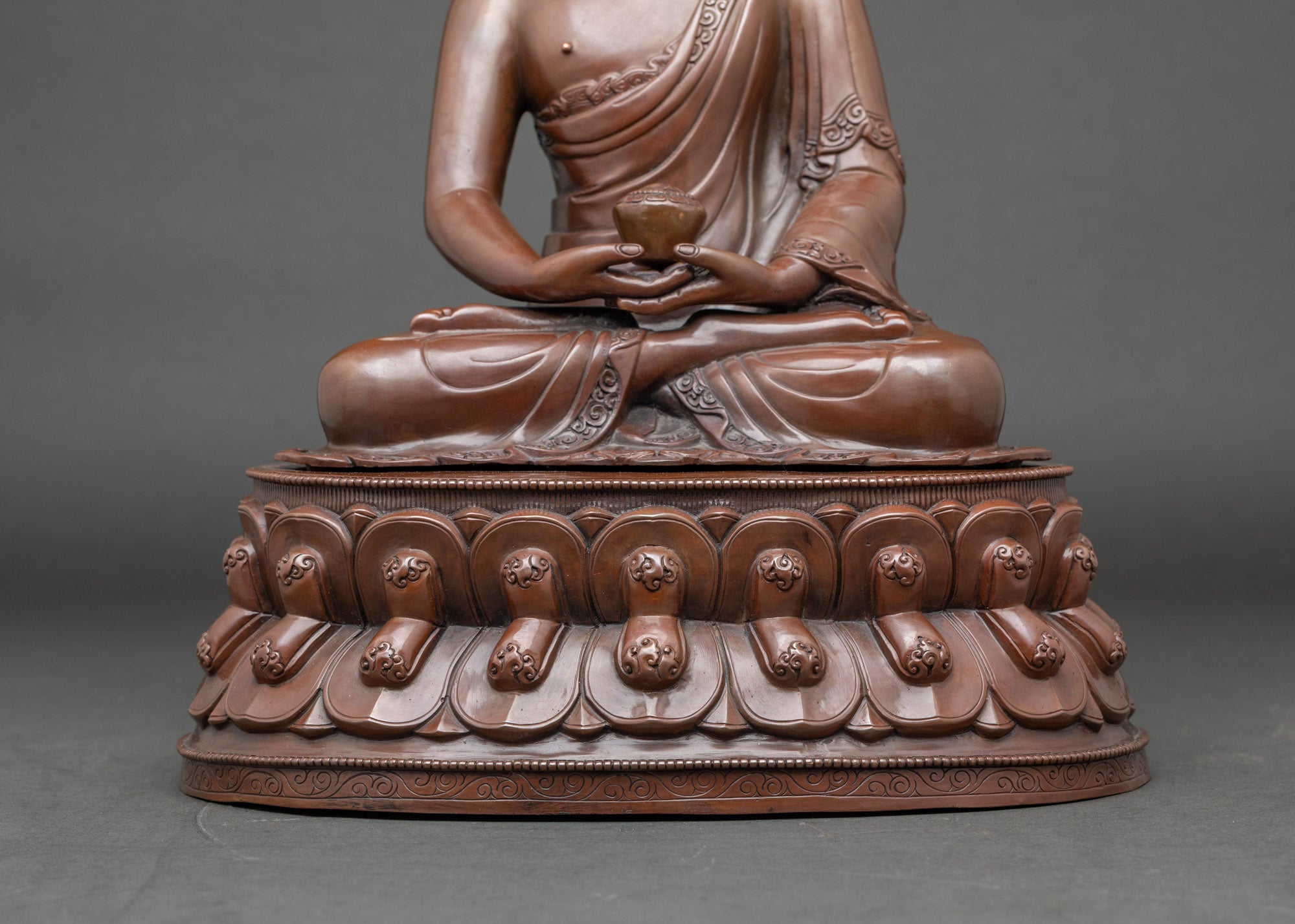 Amitabha Buddha Figurine | Traditional Nepalese Meditation Sculpture