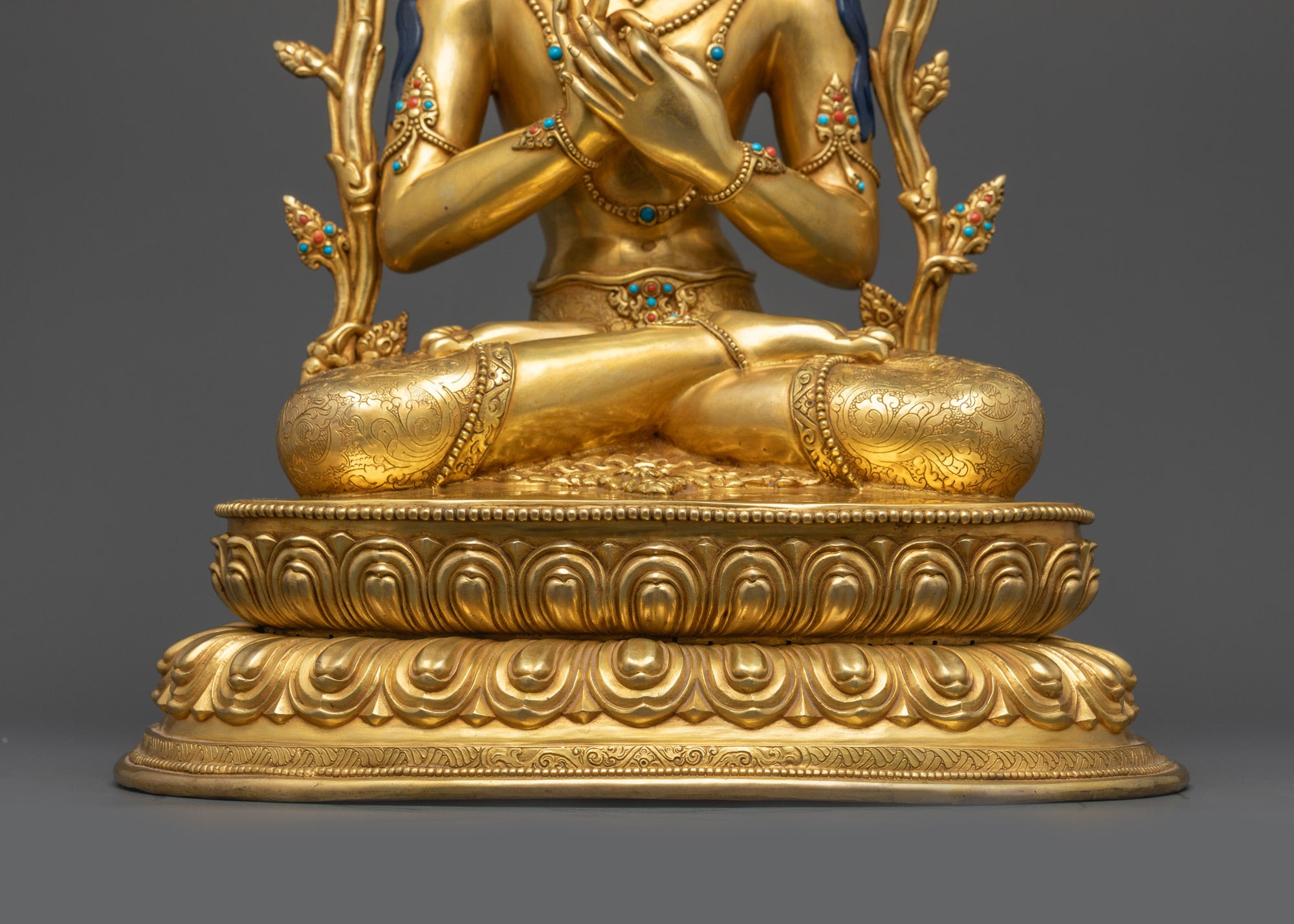 Authentic Bodhisattva Manjushri Statue | Nepalese Lost-Wax Casted Idol