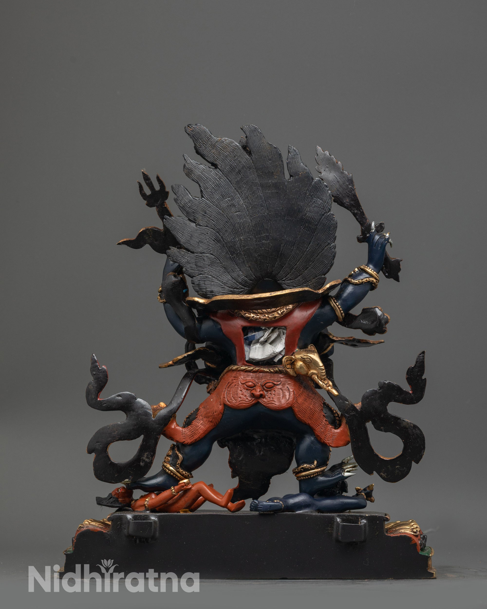 Chuchepa Mahakala Statue for Spiritual Protection