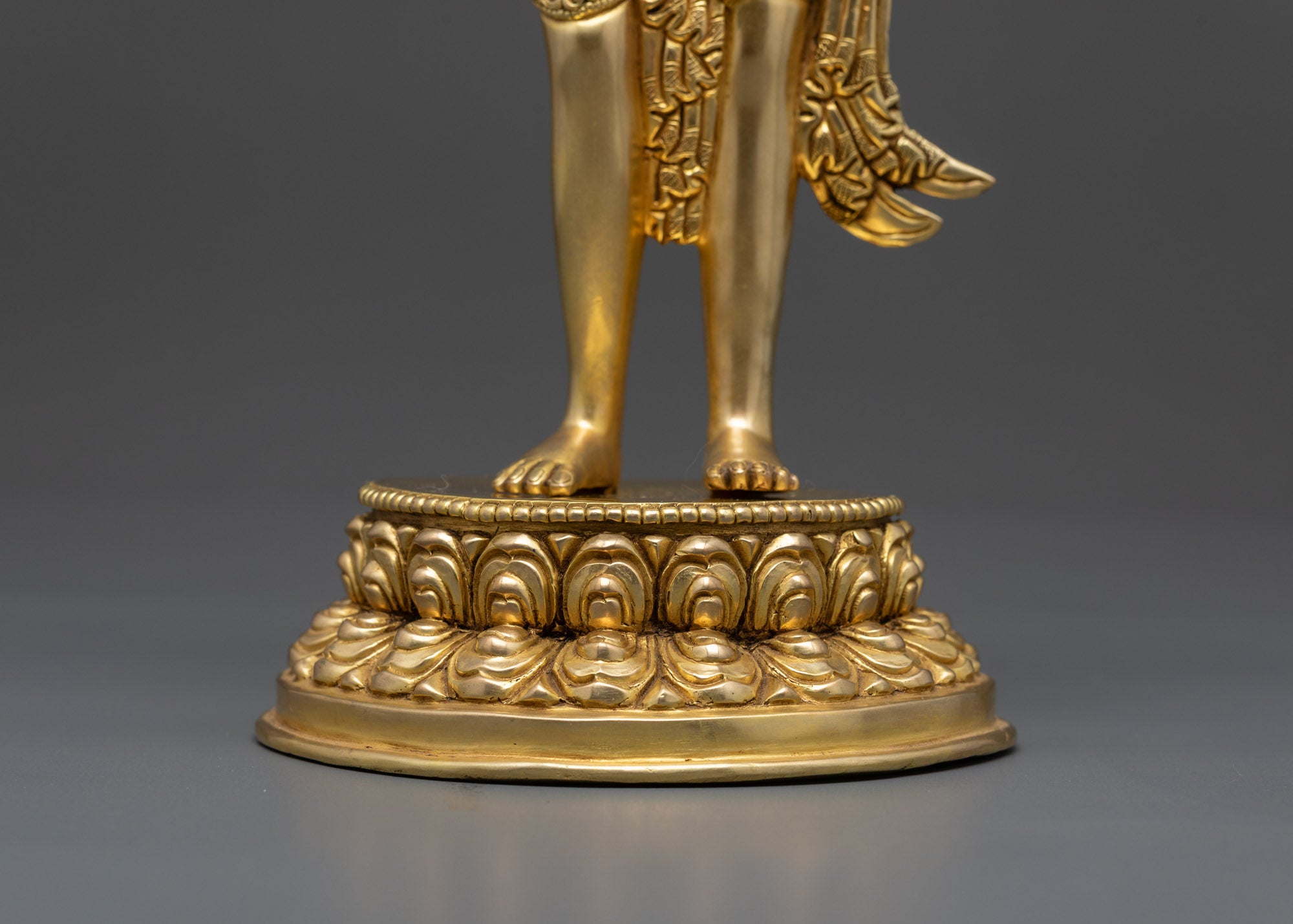 Eight Bodhisattvas Statue Collection | Traditional Nepalese Artistry