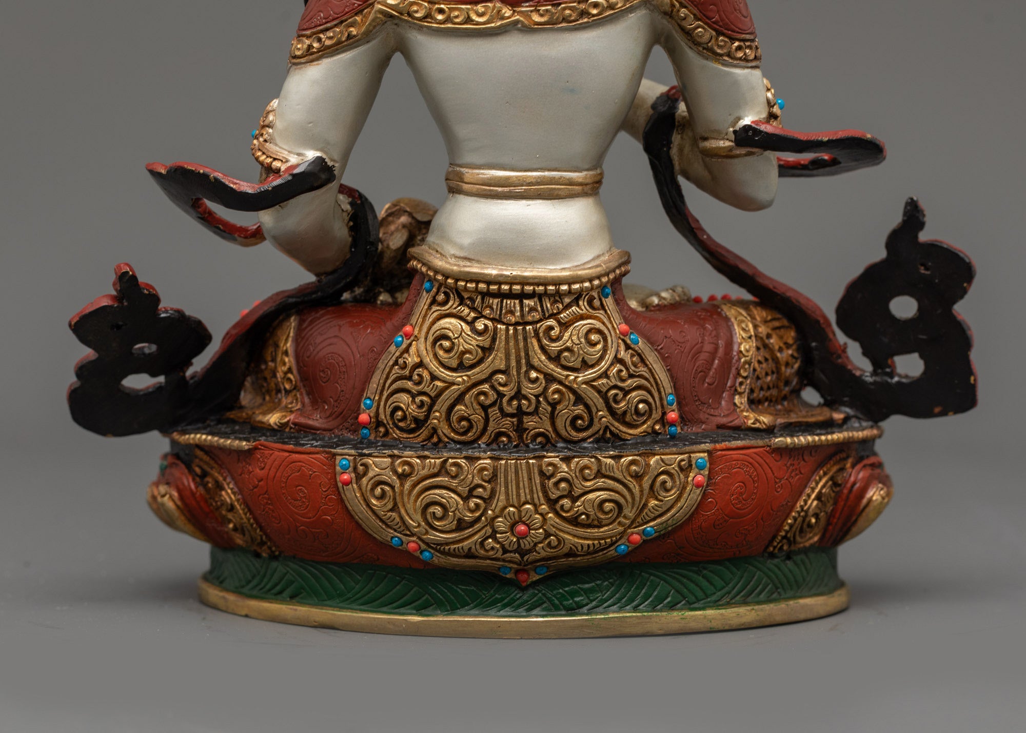 Handmade Vajrasattva Statue | Tibetan Buddhist Protector Sculpture