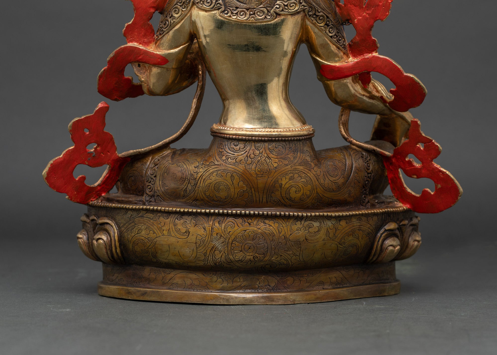 Green Tara Compassion Statue | Nepalese Altar Meditation Sculpture