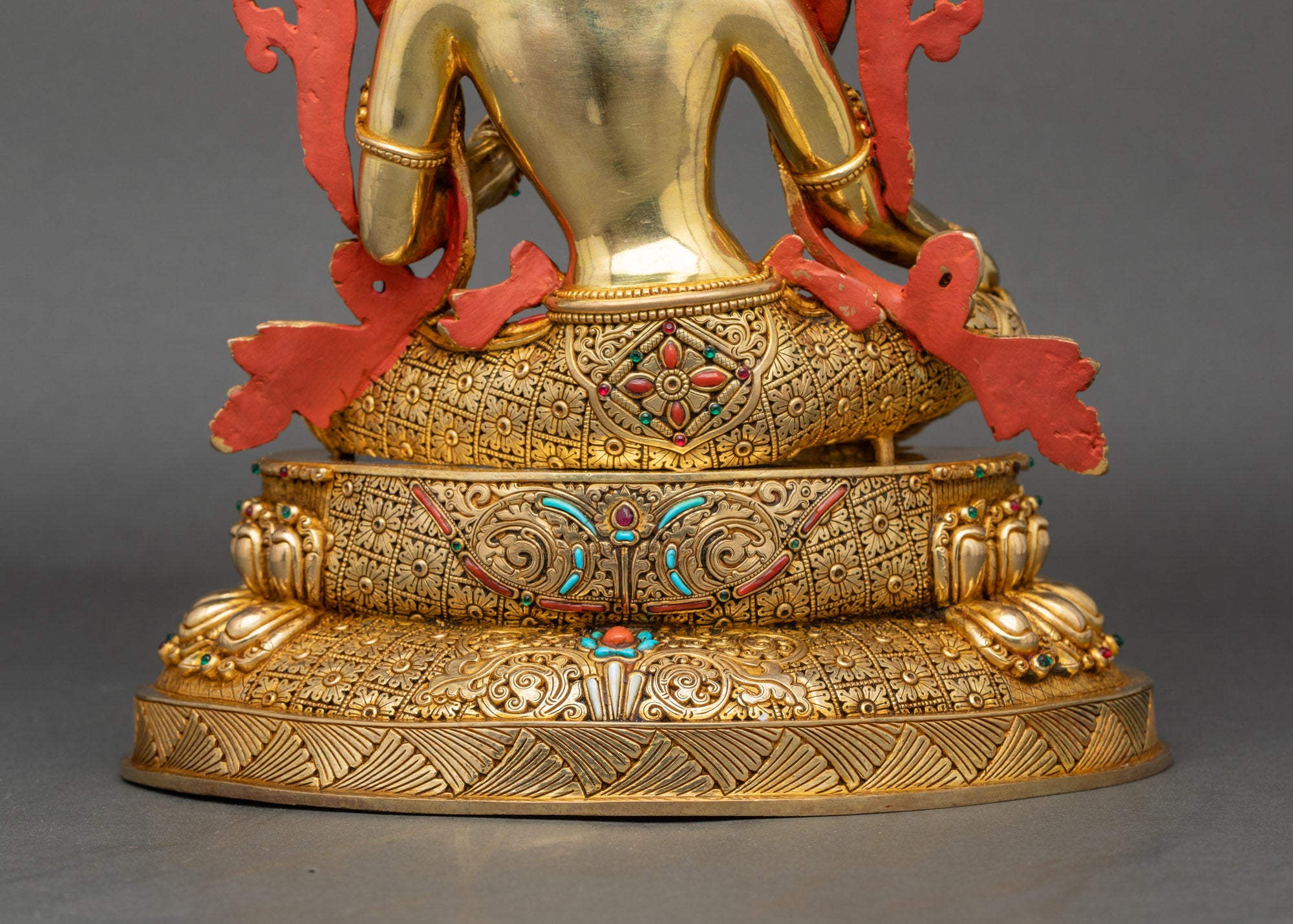 Premium Green Tara Statue for Meditation | Nepalese Craft for Devotion