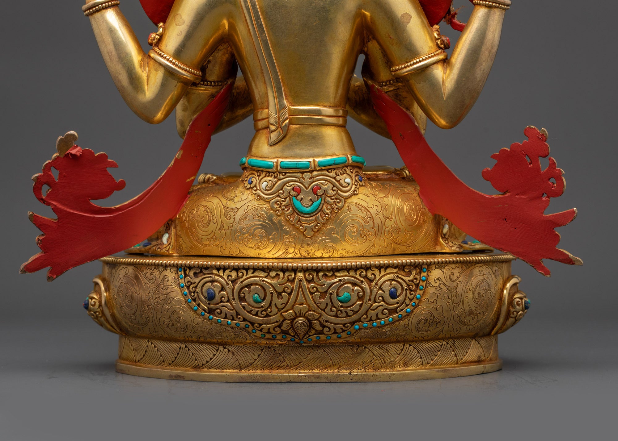 Premium Chenrezig Statue | Exquisite Tibetan Bodhisattva Sculpture