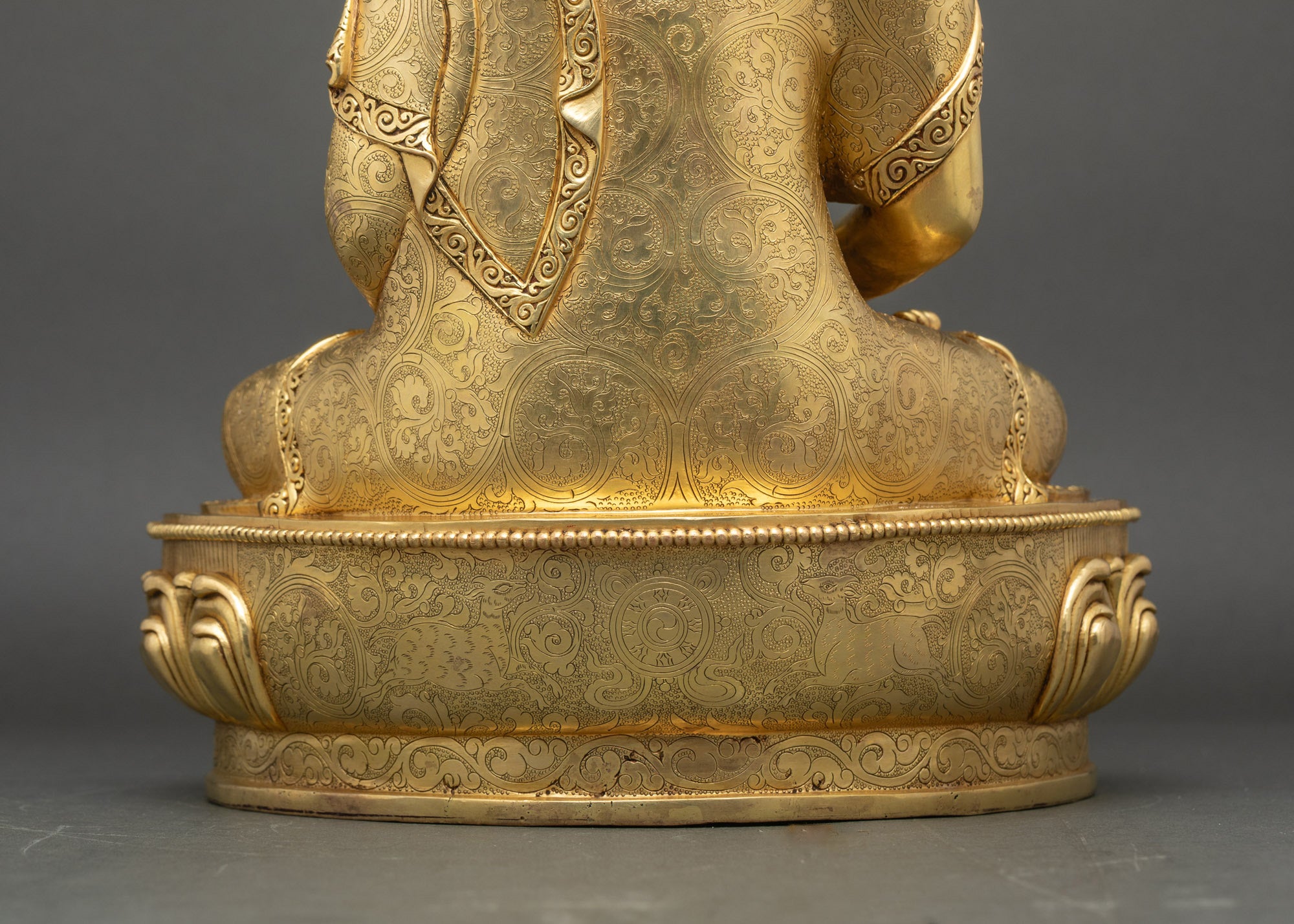 Traditional Amida Nyorai Statue | Pure Land Buddha Sculpture