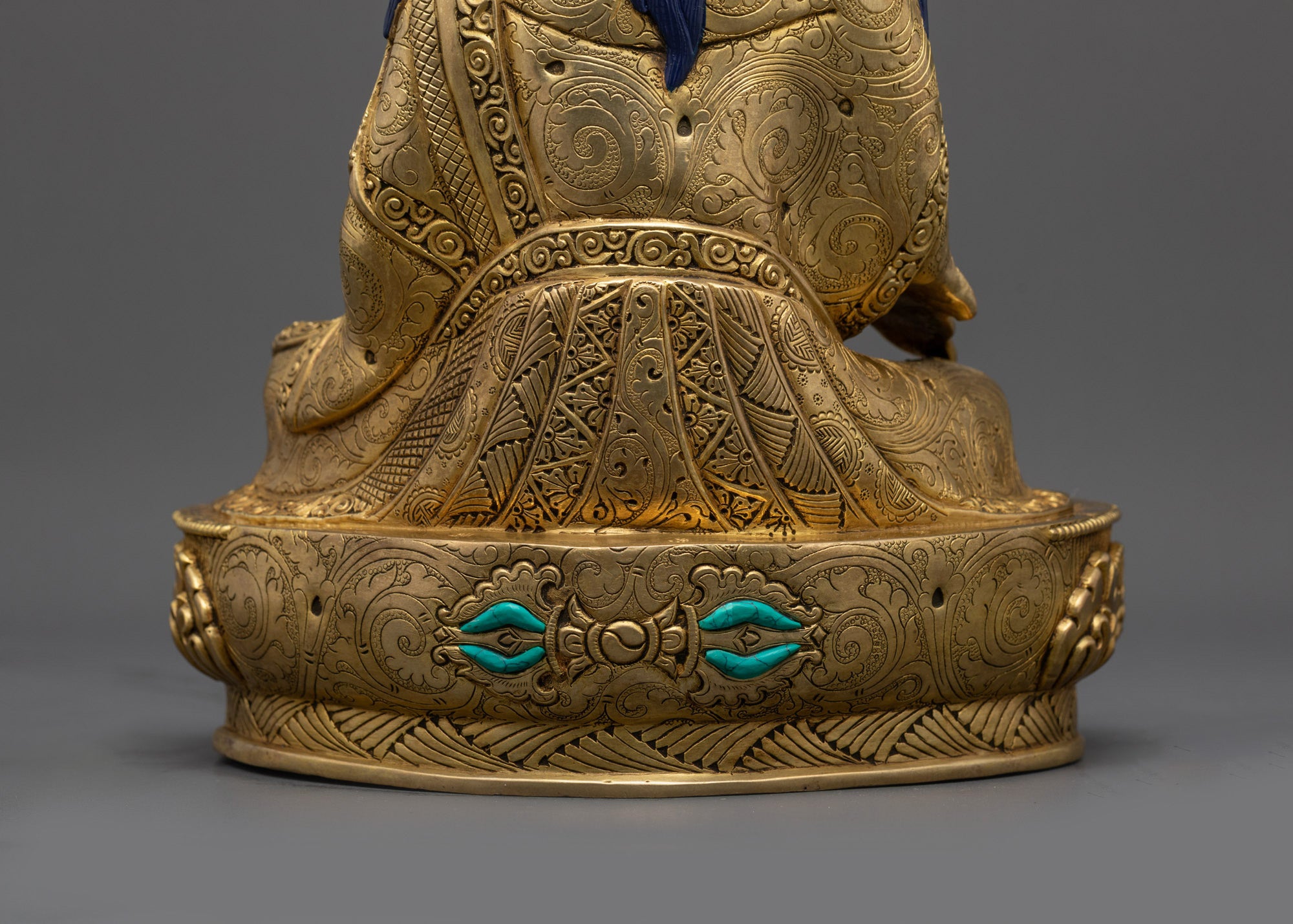 Handicrafted Guru Norlha Statue | Tibetan Guru Sculpture from Nepal